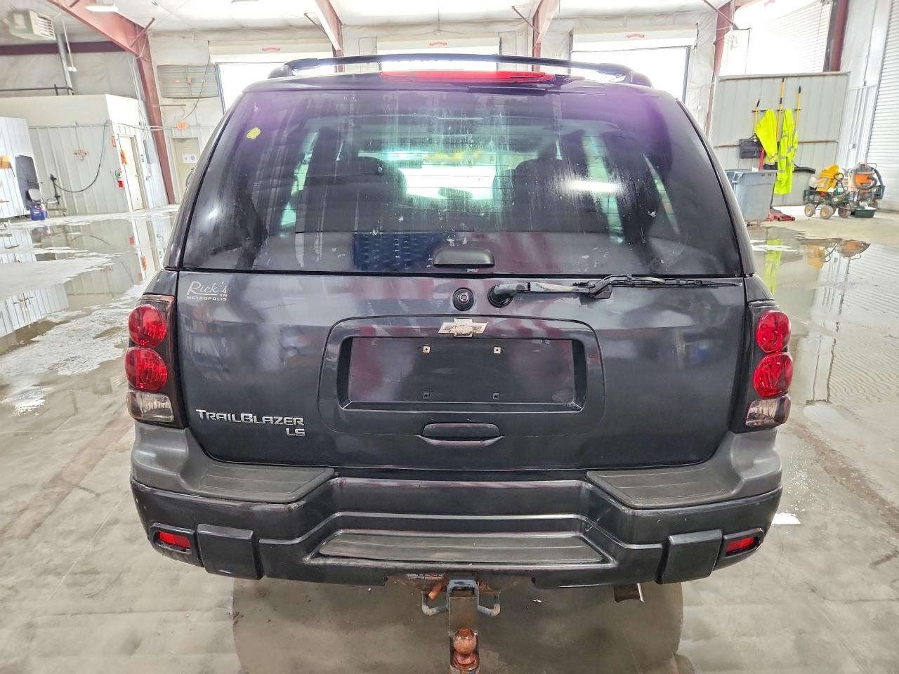 2005 Chevrolet Trailblazer Ls Gray vin: 1GNDT13S552272963