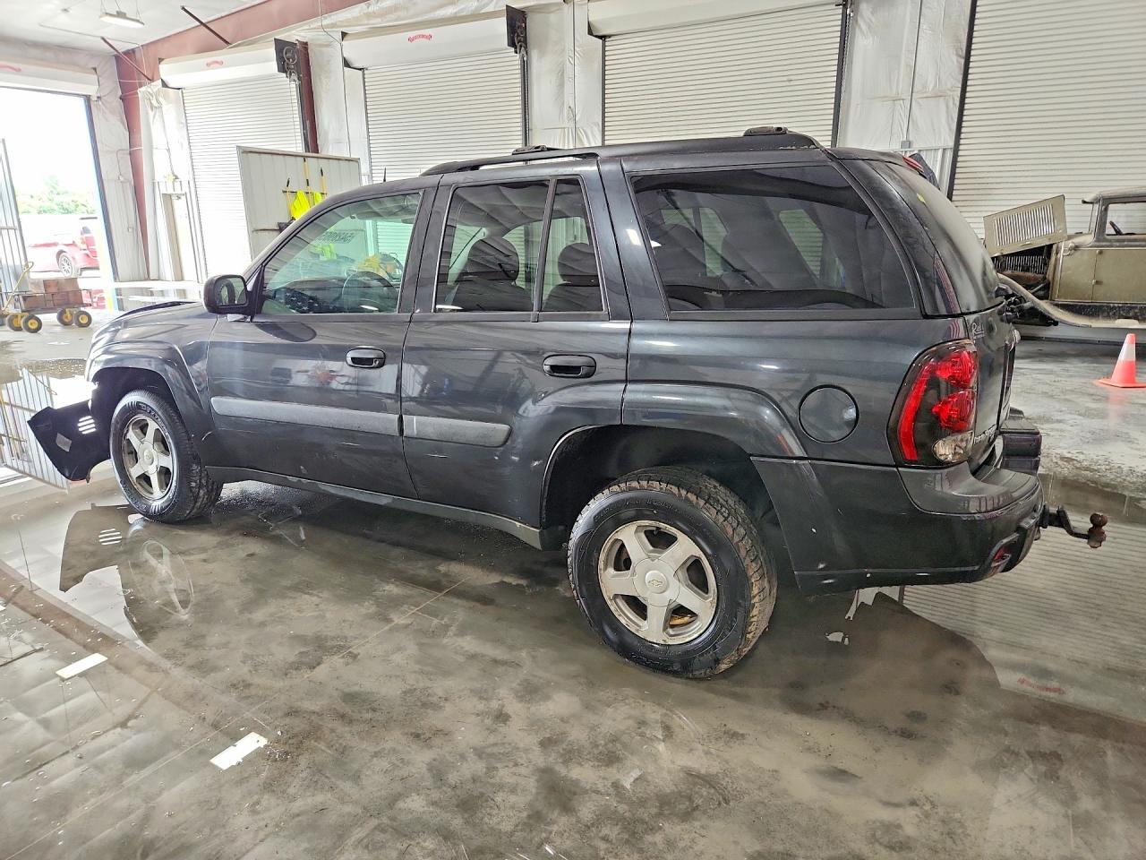 2005 Chevrolet Trailblazer Ls Gray vin: 1GNDT13S552272963