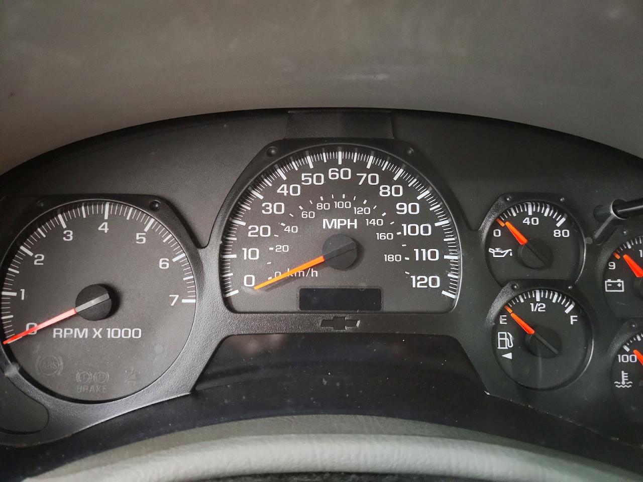 2005 Chevrolet Trailblazer Ls Gray vin: 1GNDT13S552272963