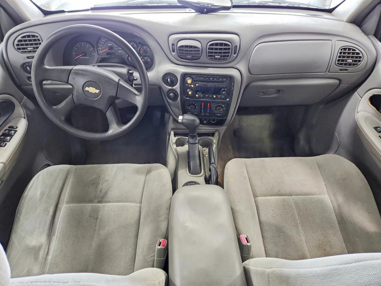 2005 Chevrolet Trailblazer Ls Gray vin: 1GNDT13S552272963