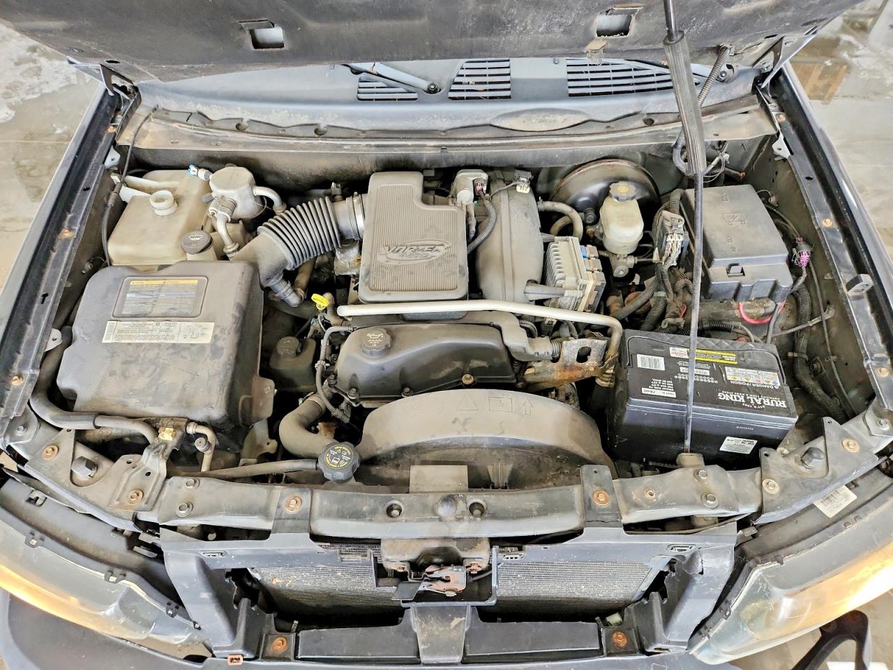 2005 Chevrolet Trailblazer Ls Gray vin: 1GNDT13S552272963
