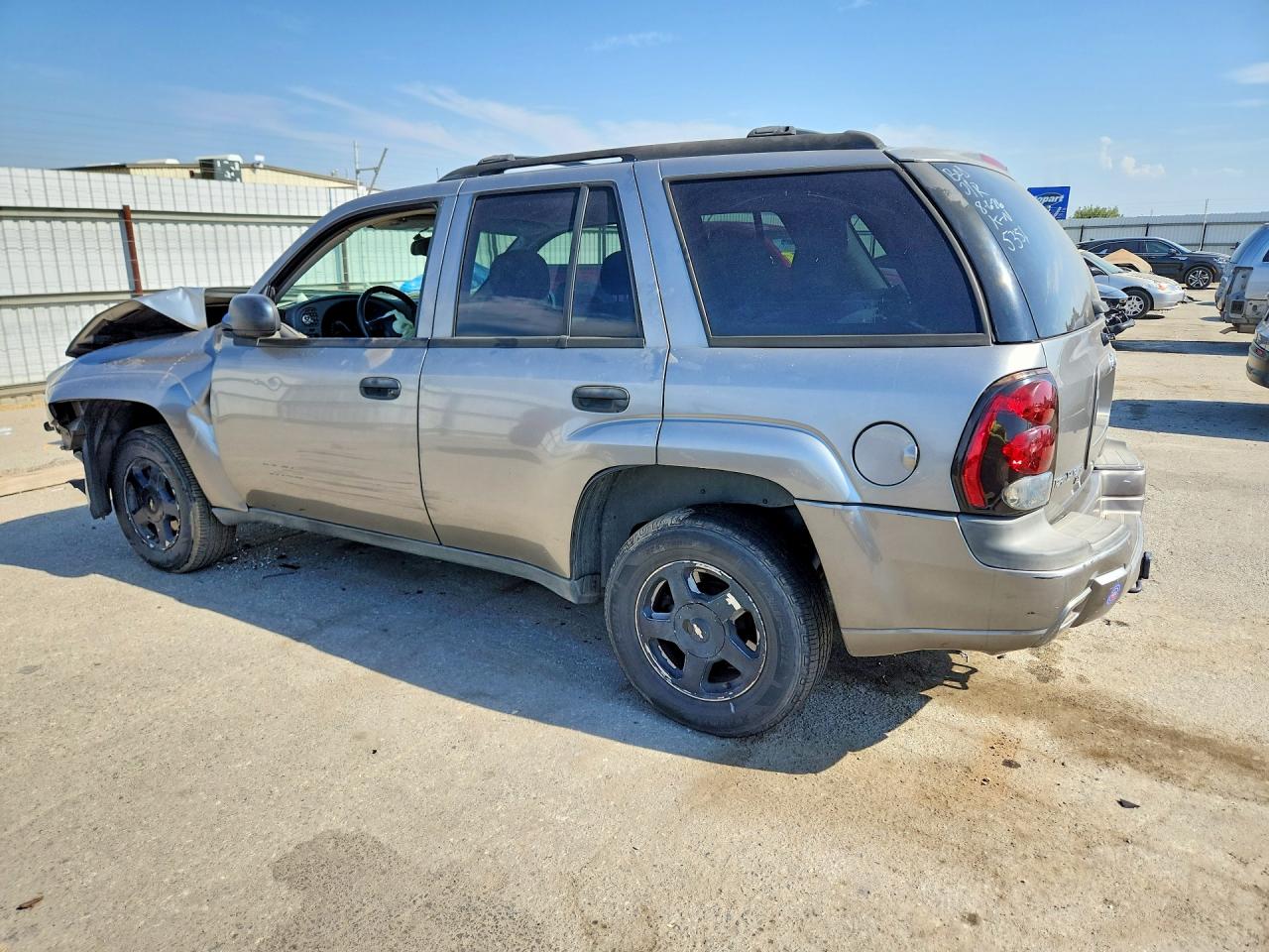 2006 Chevrolet Trailblazer Ls Серый vin: 1GNDT13S562125351