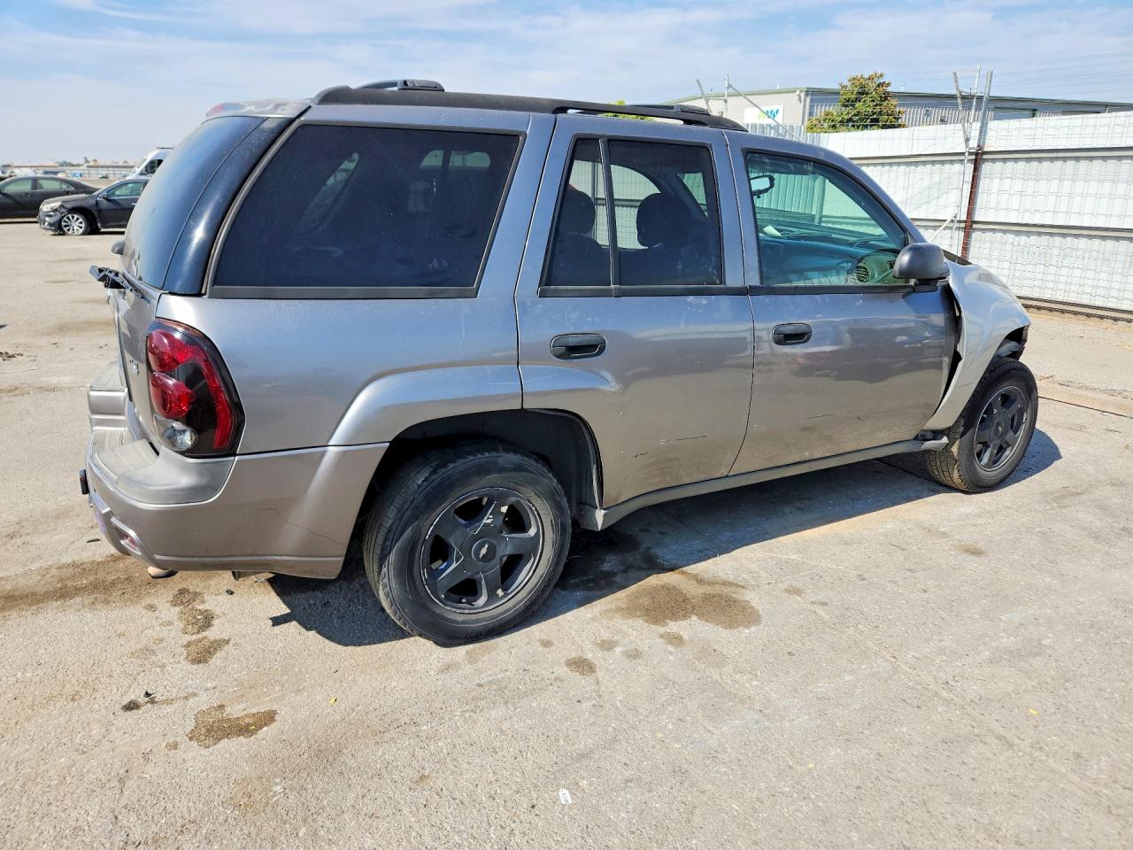 2006 Chevrolet Trailblazer Ls Серый vin: 1GNDT13S562125351