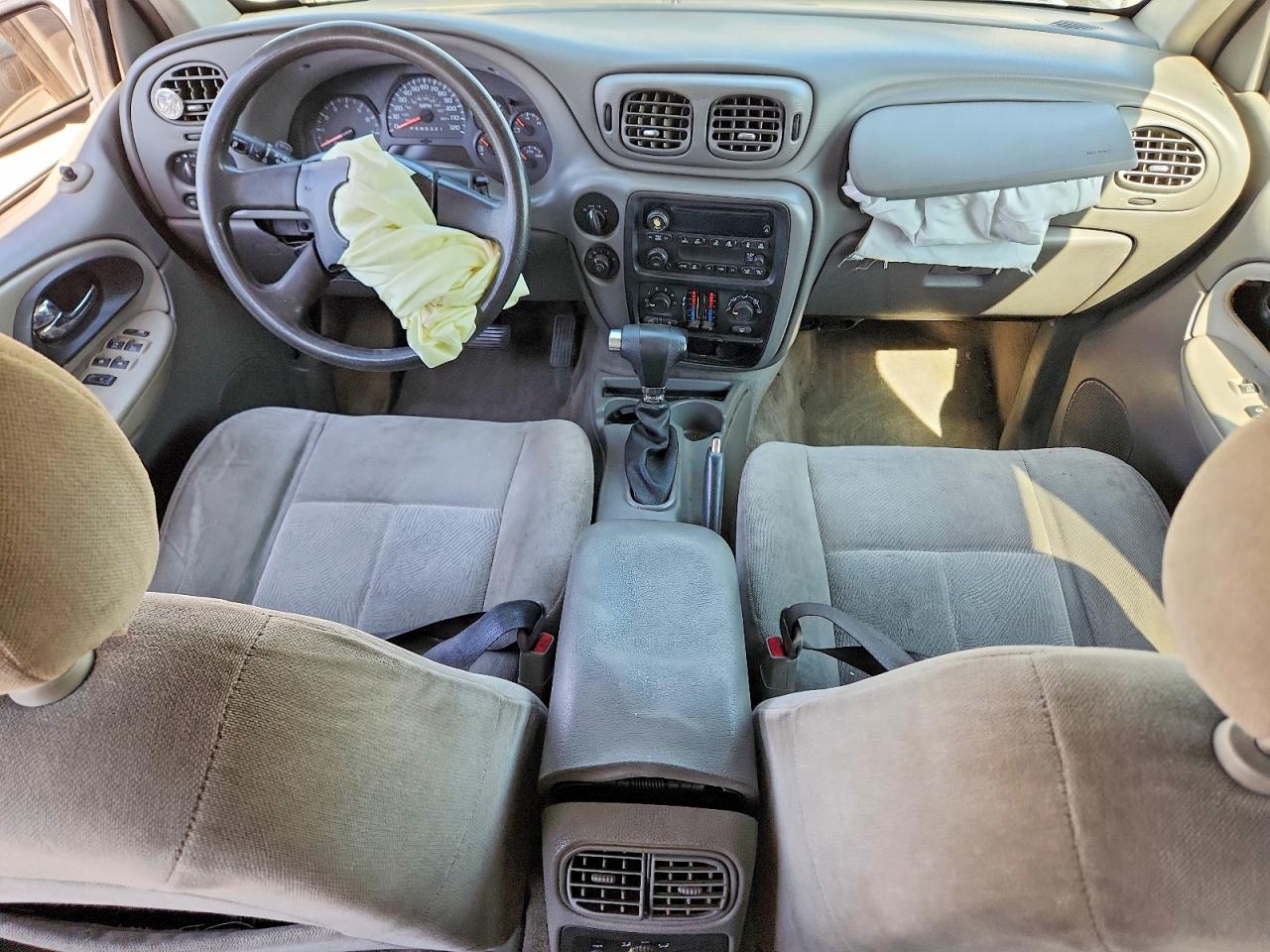 2006 Chevrolet Trailblazer Ls Серый vin: 1GNDT13S562125351