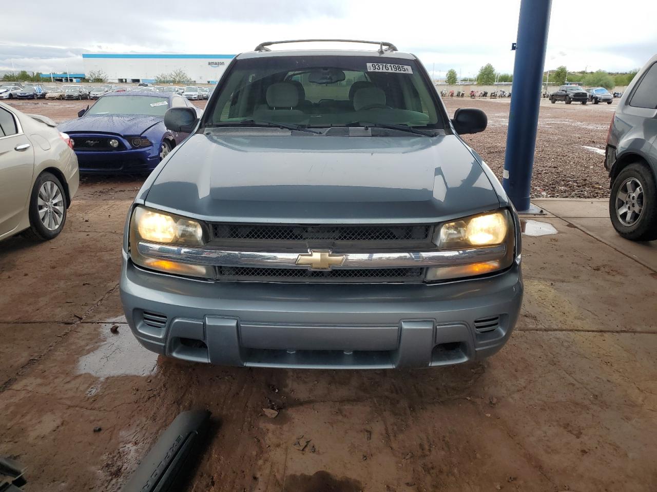 2006 Chevrolet Trailblazer Ls Серебряный vin: 1GNDT13S562296729