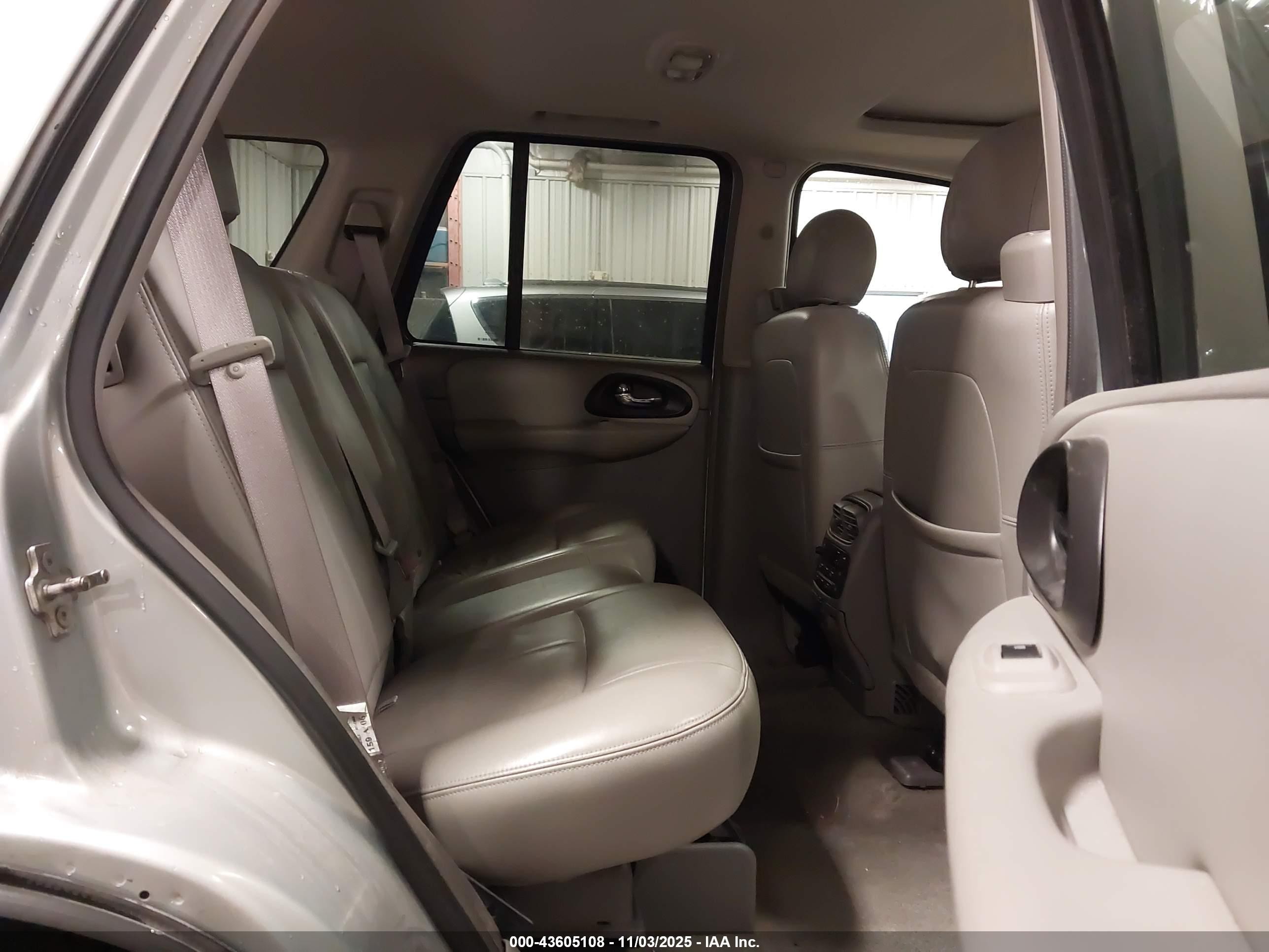 2007 Chevrolet Trailblazer Lt Silver vin: 1GNDT13S572103724