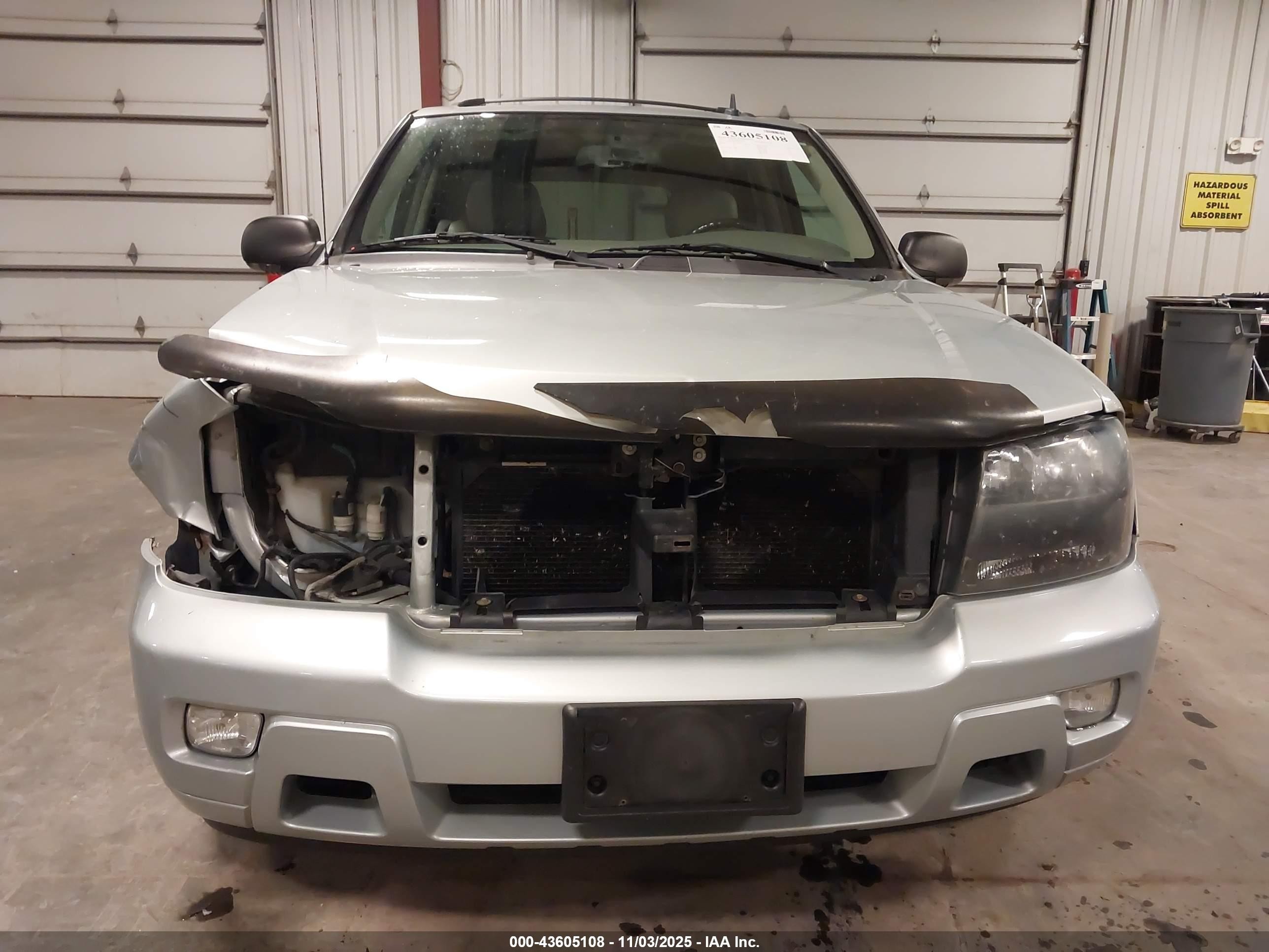 2007 Chevrolet Trailblazer Lt Silver vin: 1GNDT13S572103724