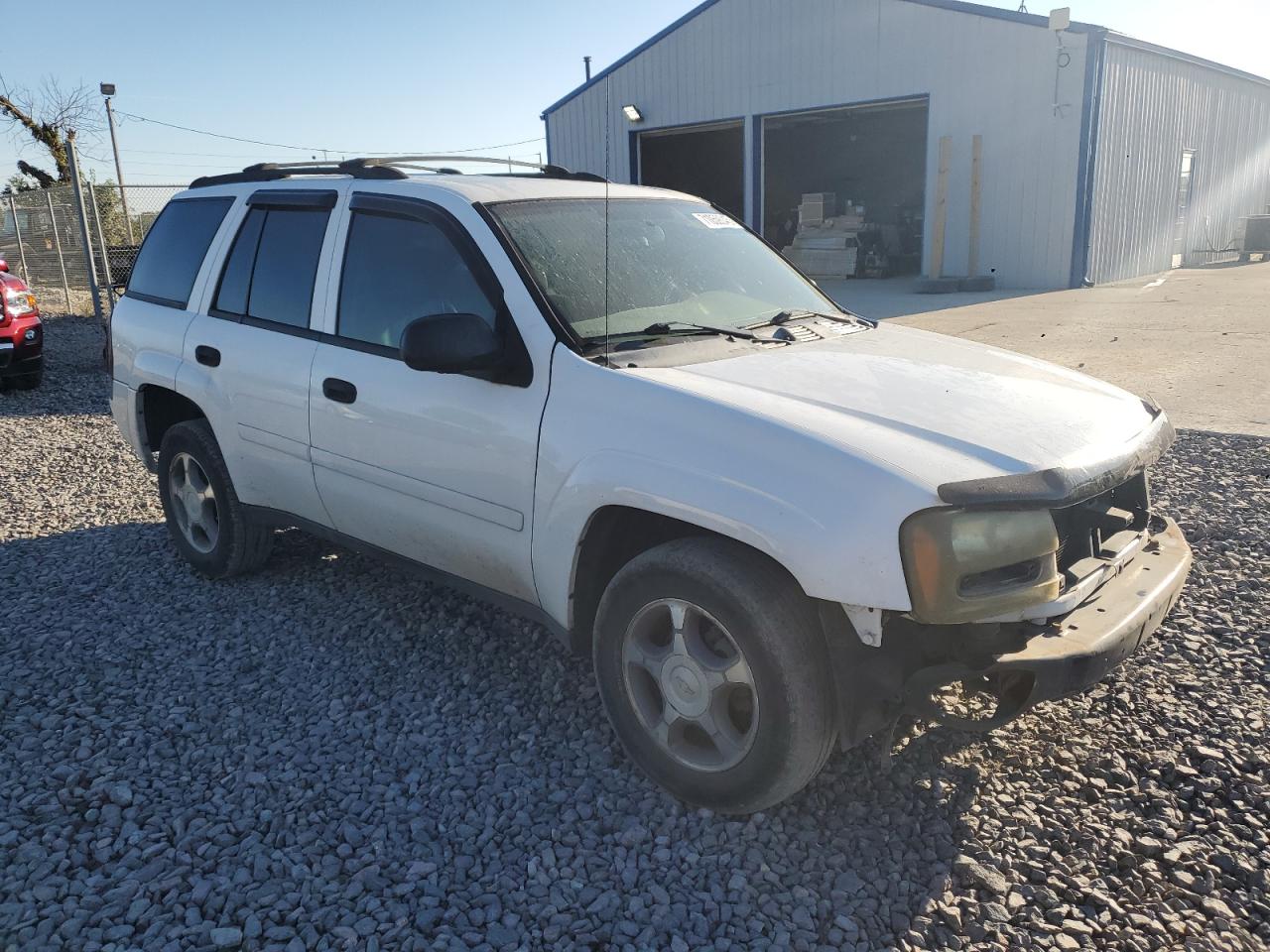 2007 Chevrolet Trailblazer Ls Белый vin: 1GNDT13S572240968