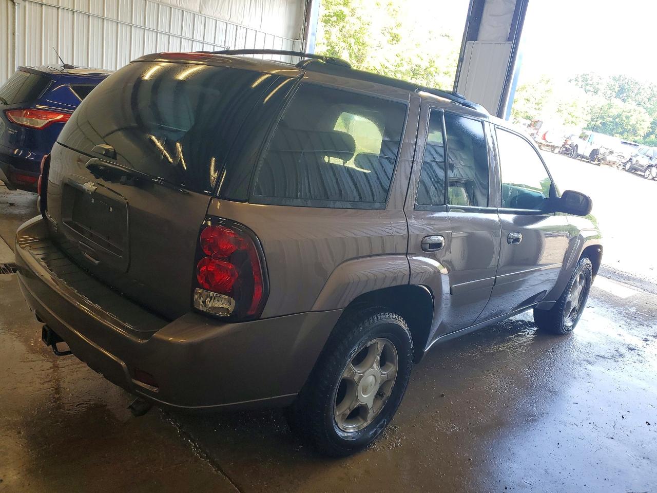 2008 Chevrolet Trailblazer Ls Brown vin: 1GNDT13S582222861