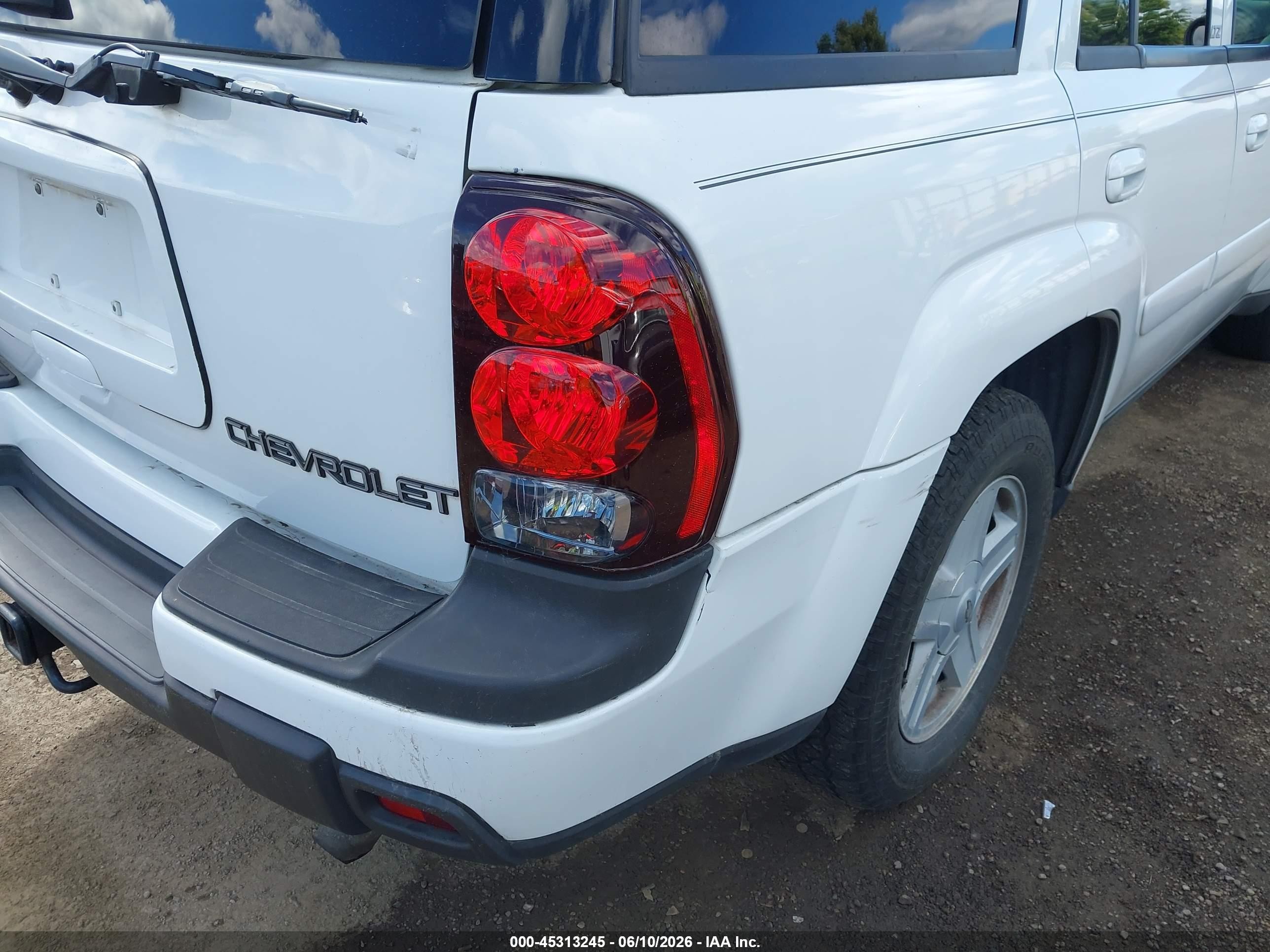 2003 Chevrolet Trailblazer Ltz Белый vin: 1GNDT13S632251410