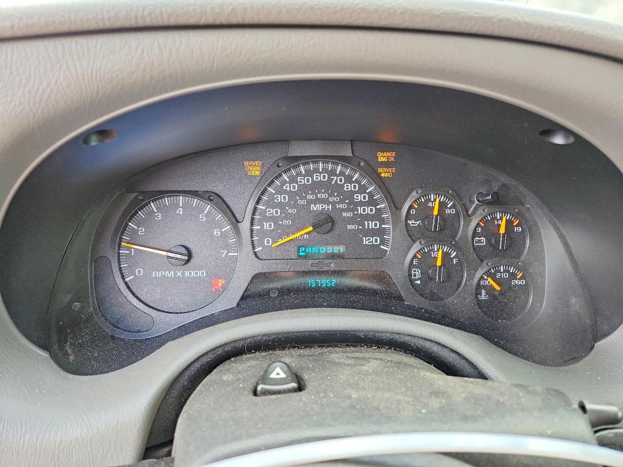 2003 Chevrolet Trailblazer Green vin: 1GNDT13S632341060