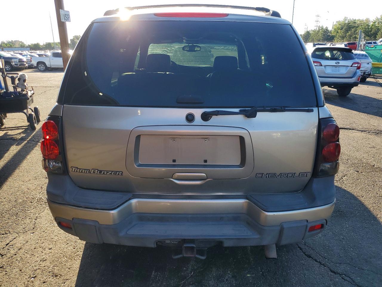 2003 Chevrolet Trailblazer Серебряный vin: 1GNDT13S632402097
