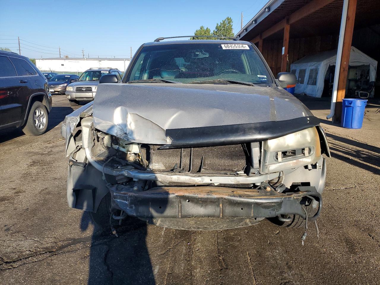 2003 Chevrolet Trailblazer Серебряный vin: 1GNDT13S632402097