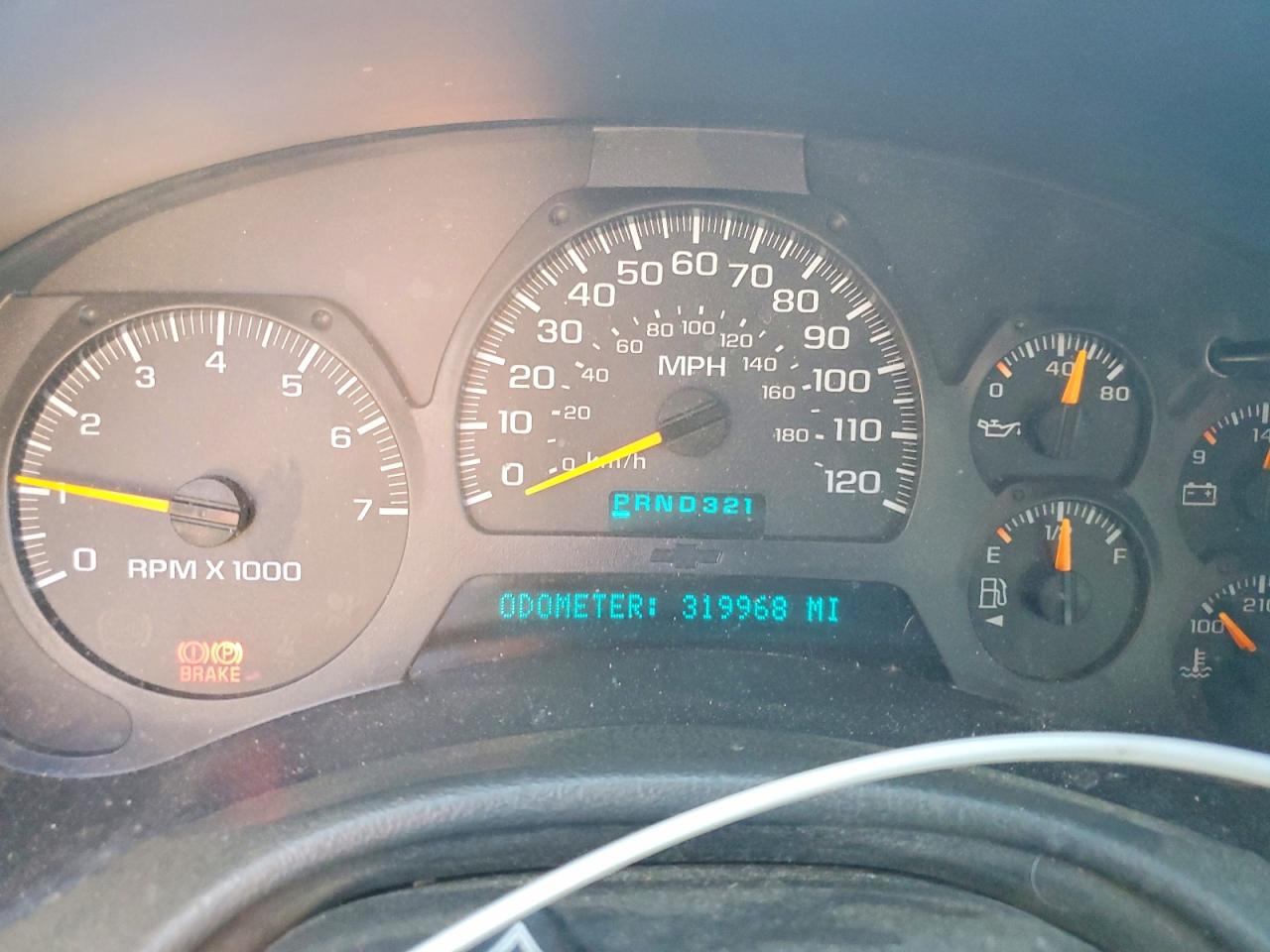 2003 Chevrolet Trailblazer Серебряный vin: 1GNDT13S632402097