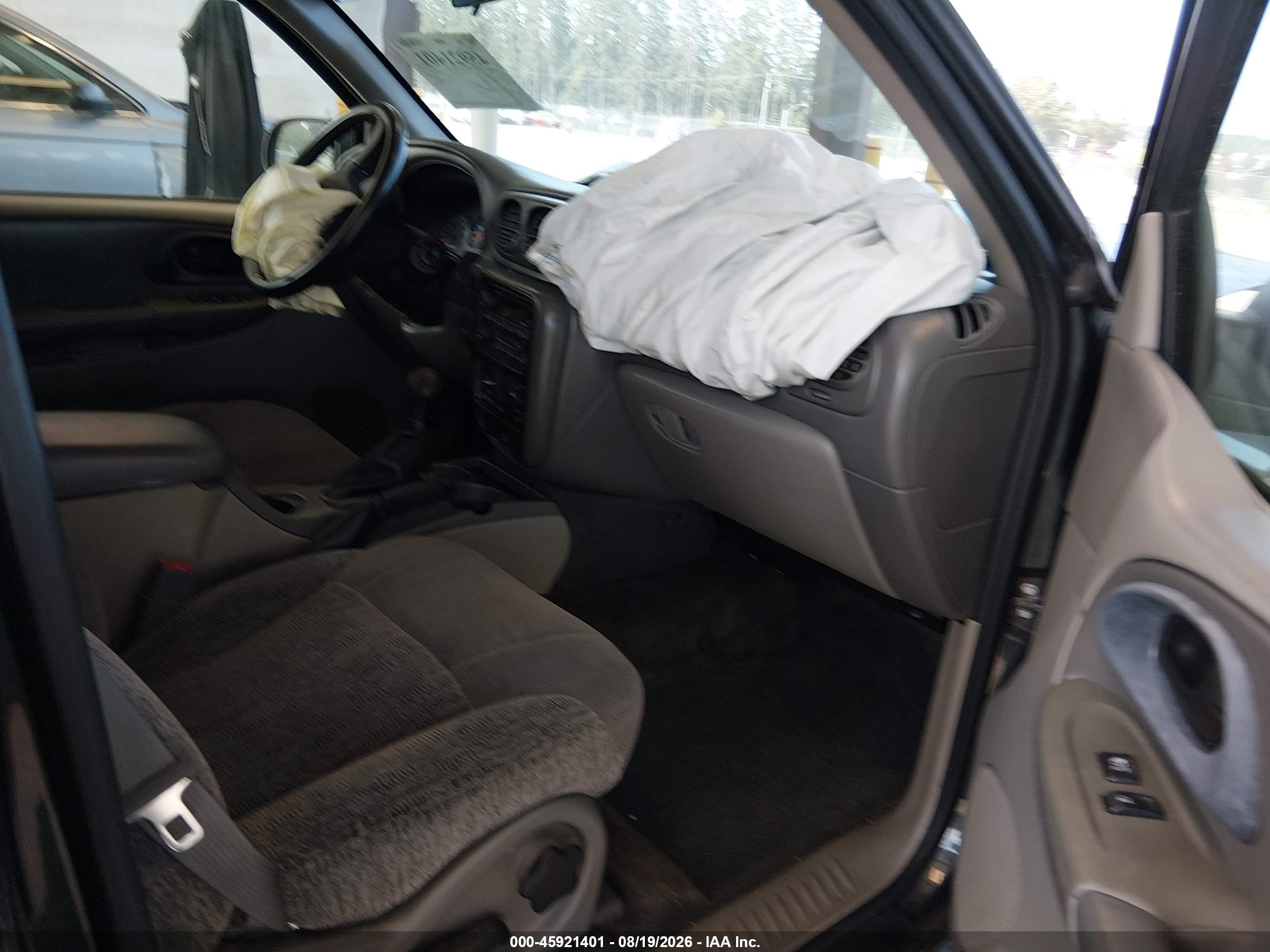 2003 Chevrolet Trailblazer Ls Black vin: 1GNDT13S632403587