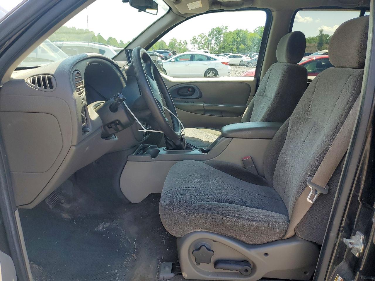 2004 Chevrolet Trailblazer Ls Black vin: 1GNDT13S642272579