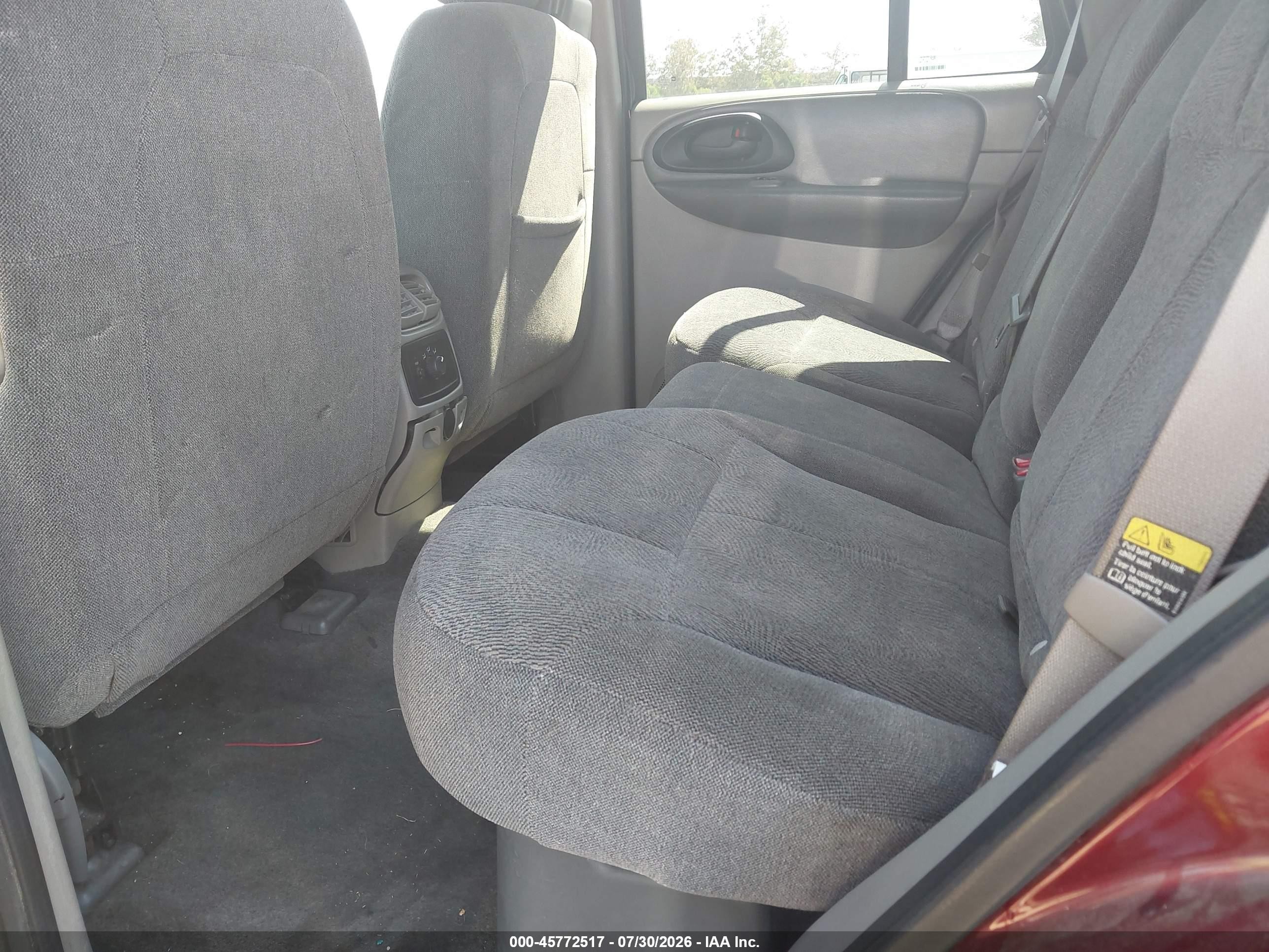 2004 Chevrolet Trailblazer Ls Maroon vin: 1GNDT13S642287681