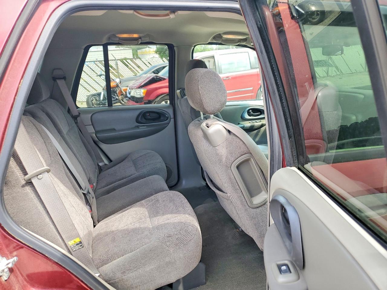 2004 Chevrolet Trailblazer Ls Burgundy vin: 1GNDT13S642299152
