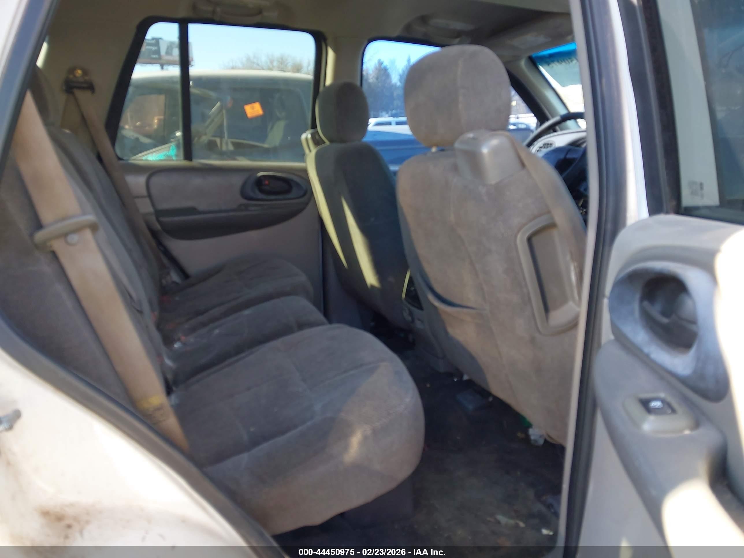 2004 Chevrolet Trailblazer Ls White vin: 1GNDT13S642311347