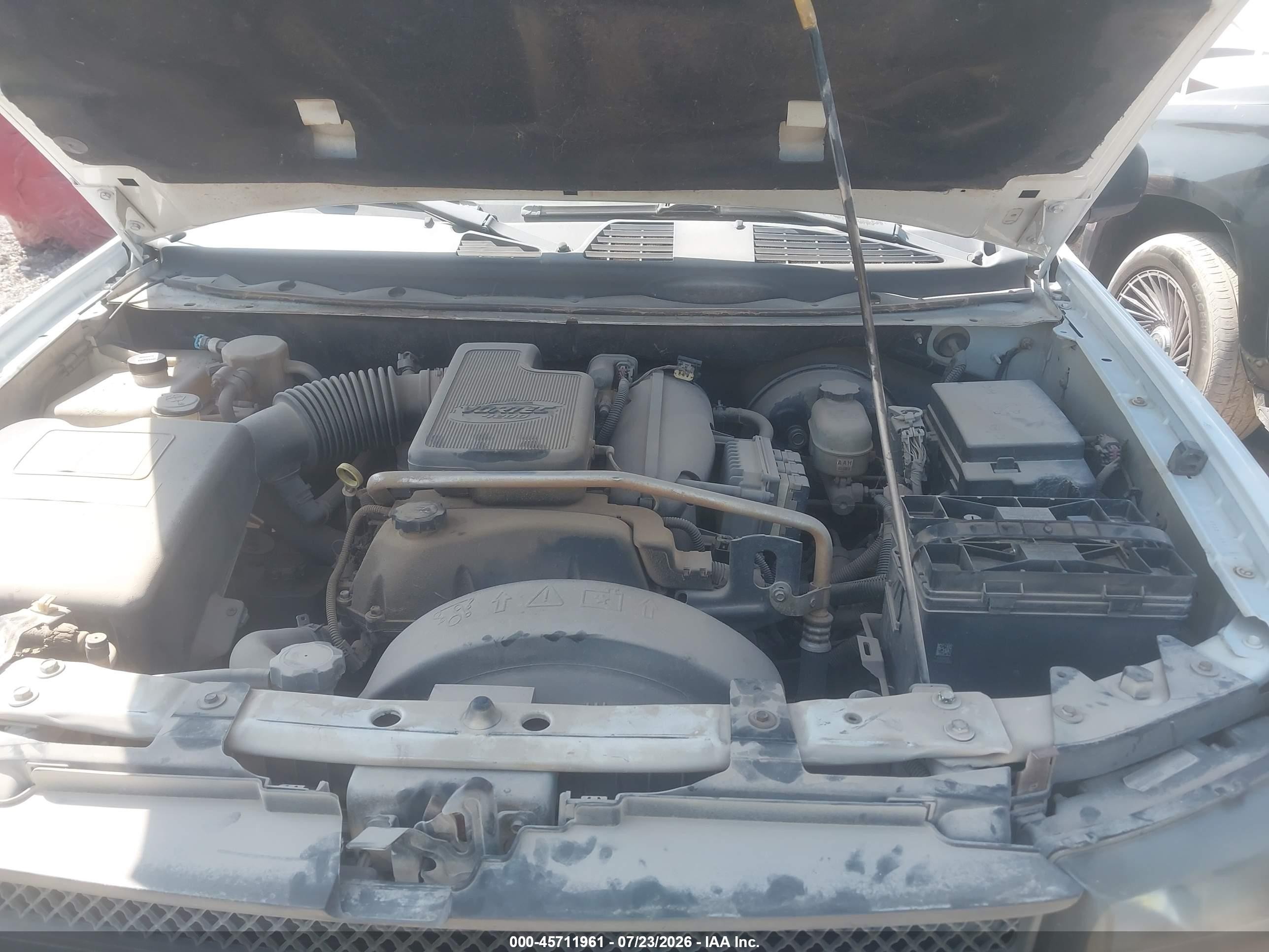 2004 Chevrolet Trailblazer Ls White vin: 1GNDT13S642311347