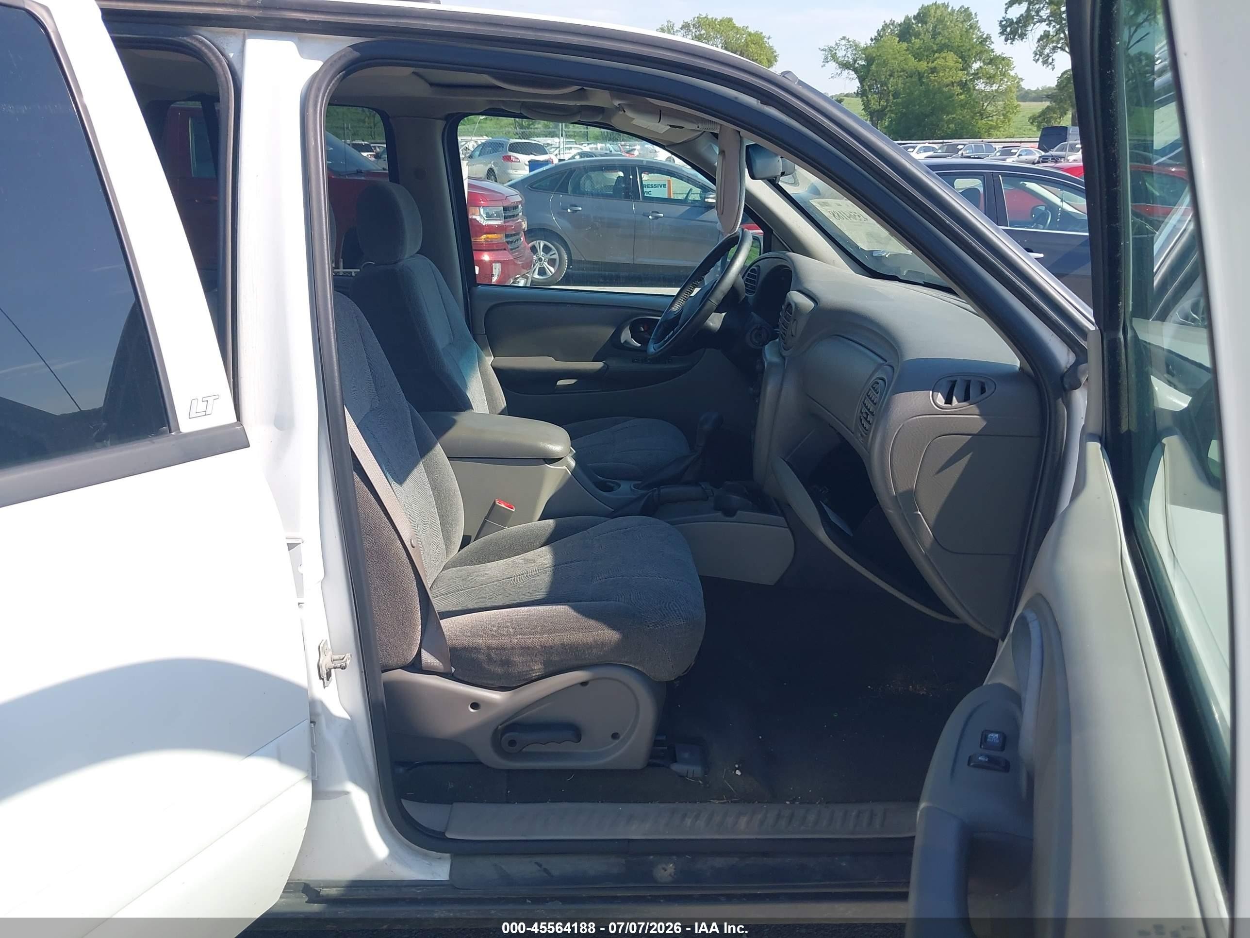 2004 Chevrolet Trailblazer Lt White vin: 1GNDT13S642425736