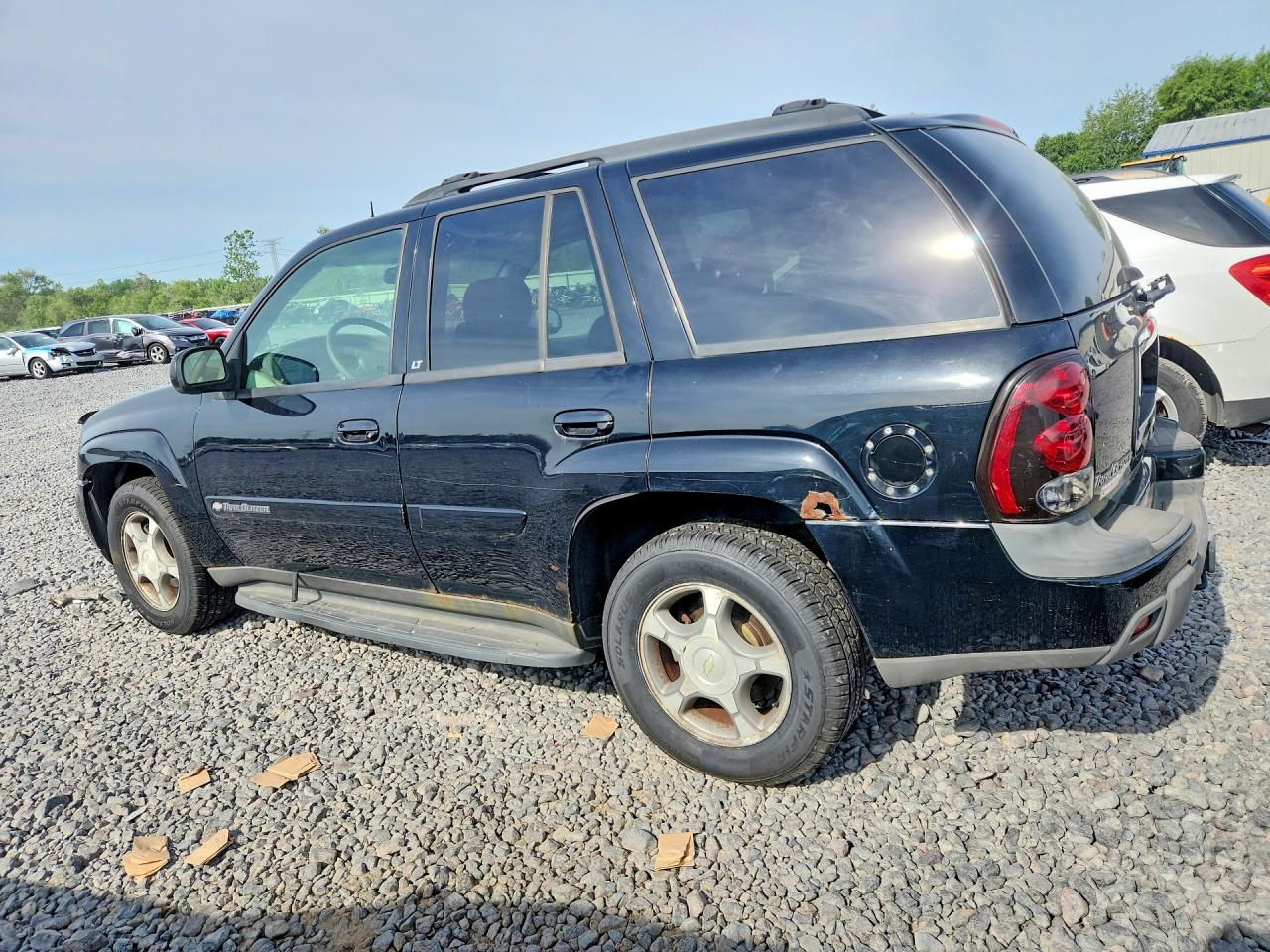 2004 Chevrolet Trailblazer Ls Black vin: 1GNDT13S642433562