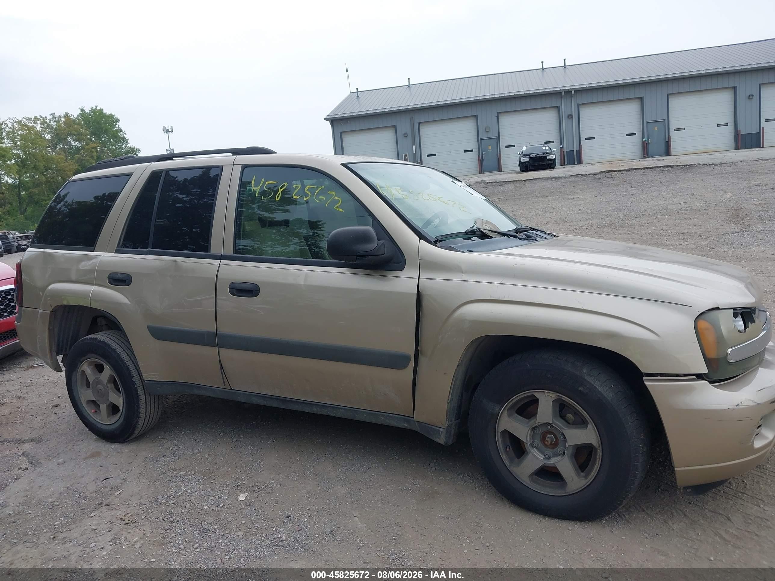 2005 Chevrolet Trailblazer Ls Gold vin: 1GNDT13S652182365