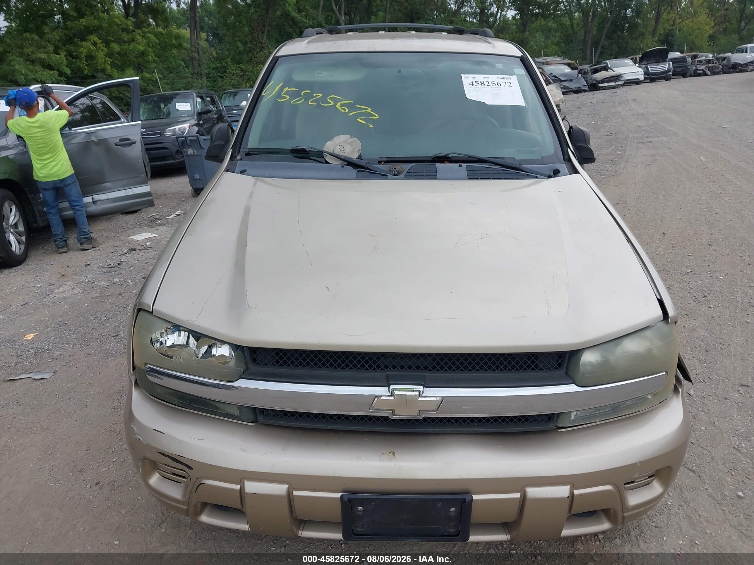 2005 Chevrolet Trailblazer Ls Gold vin: 1GNDT13S652182365