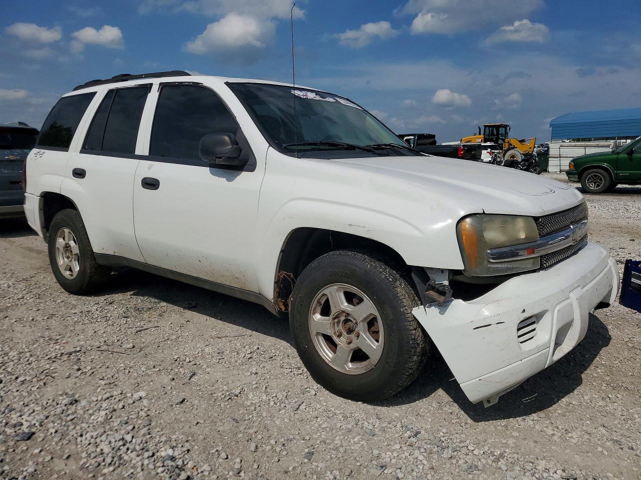 2006 Chevrolet Trailblazer Ls Белый vin: 1GNDT13S662118828