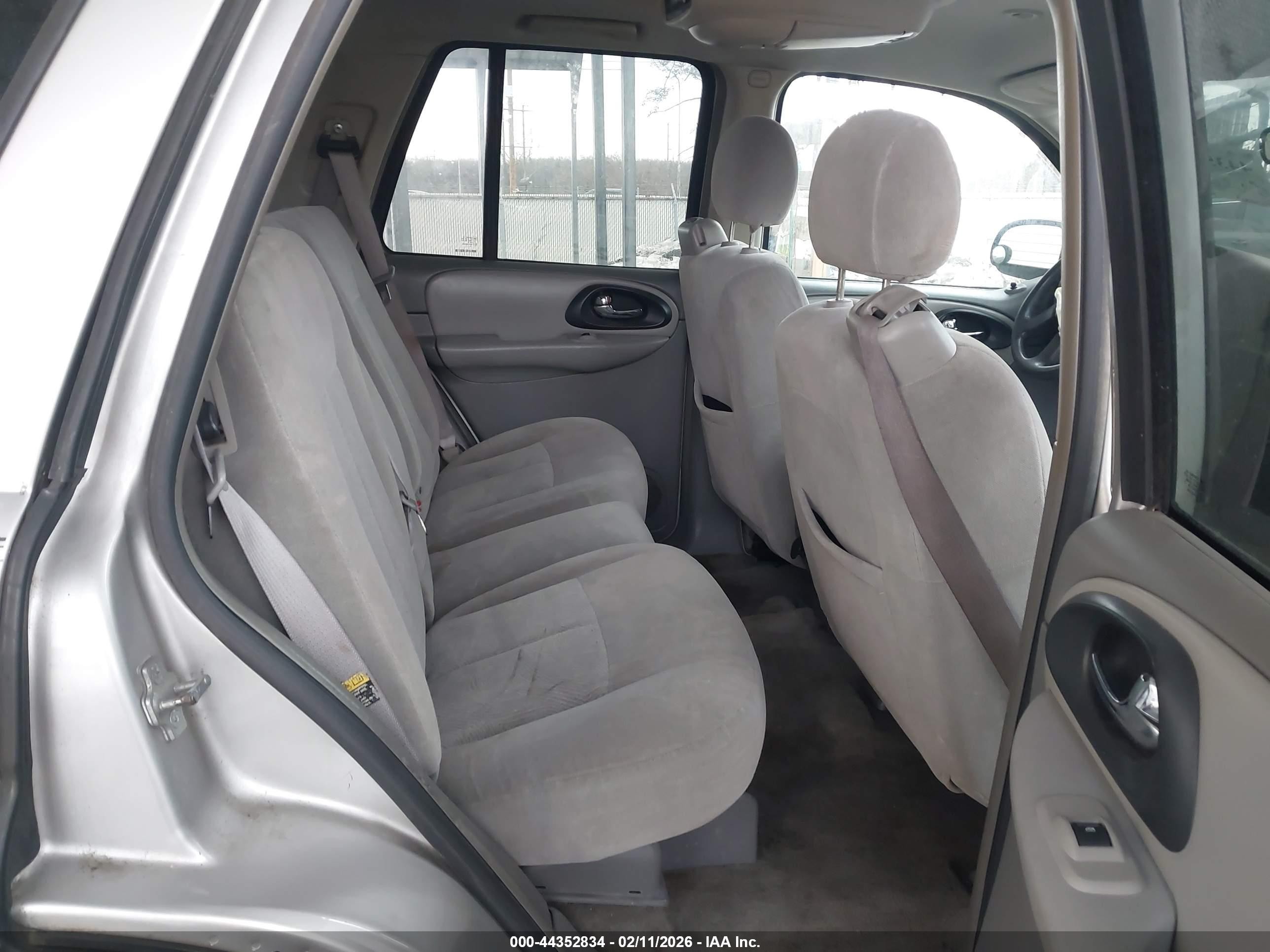 2006 Chevrolet Trailblazer Ls Коричневый vin: 1GNDT13S662199393