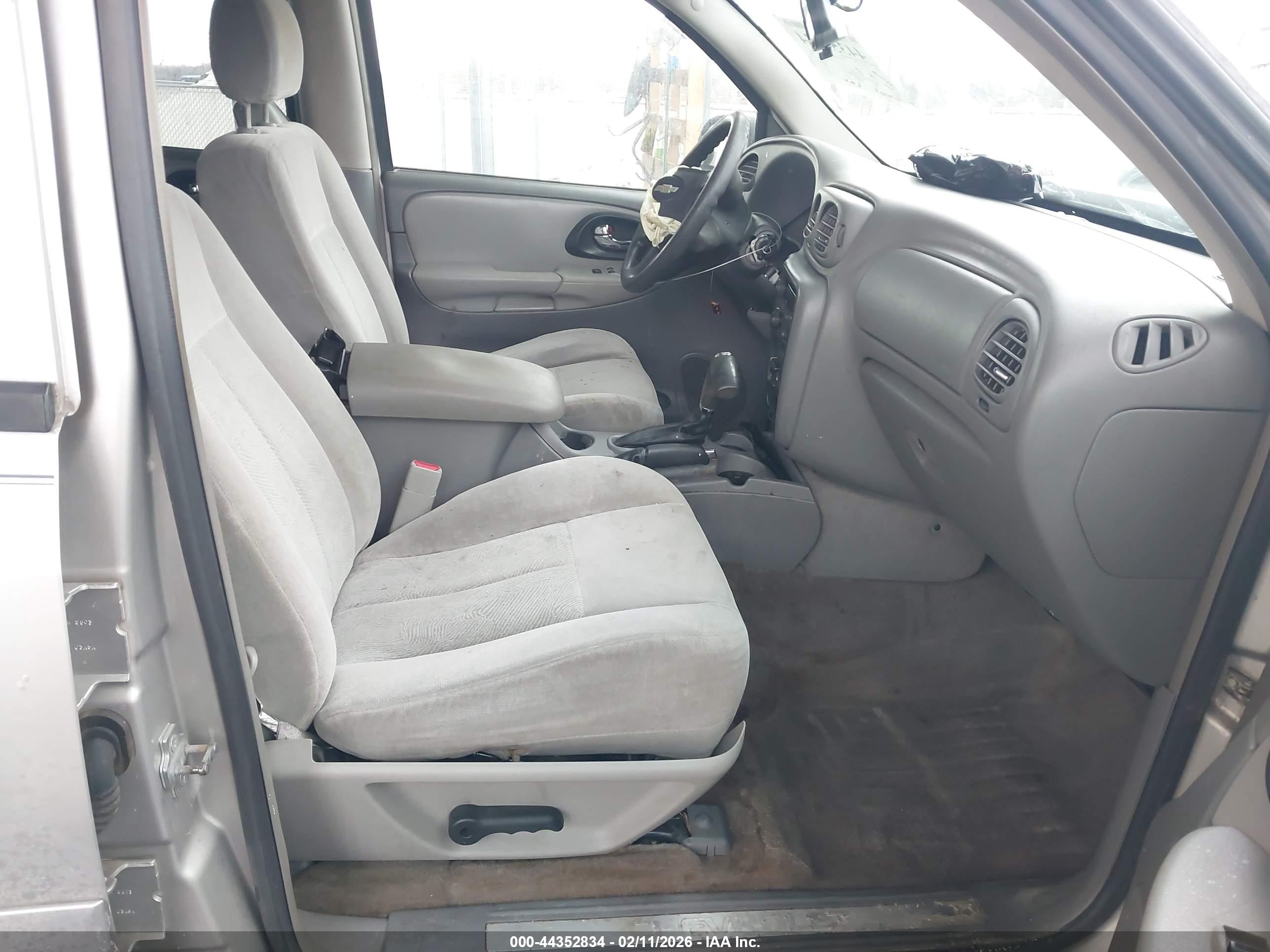 2006 Chevrolet Trailblazer Ls Коричневый vin: 1GNDT13S662199393