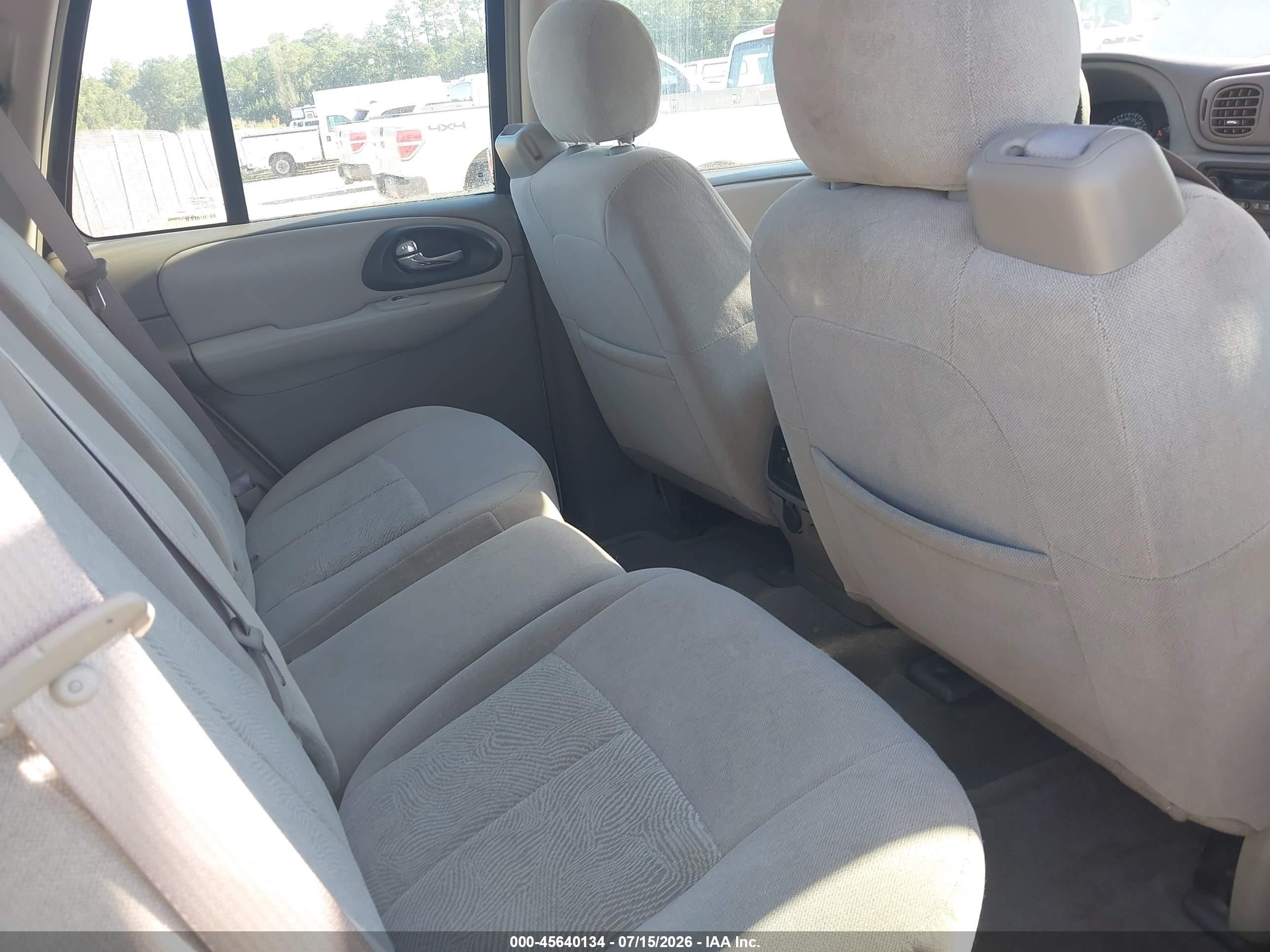 2006 Chevrolet Trailblazer Ls White vin: 1GNDT13S662318155