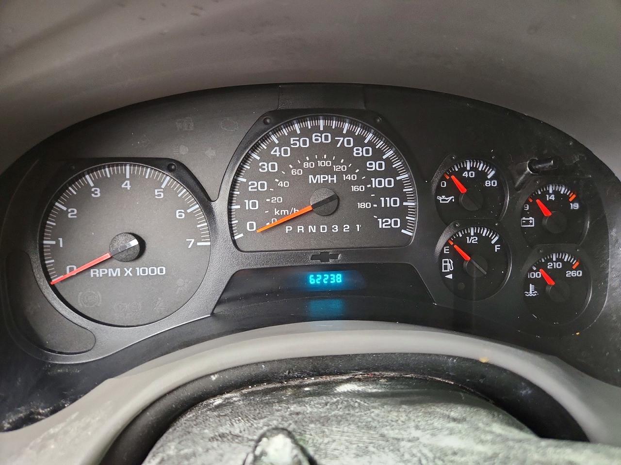 2008 Chevrolet Trailblazer Ls Gray vin: 1GNDT13S682137365
