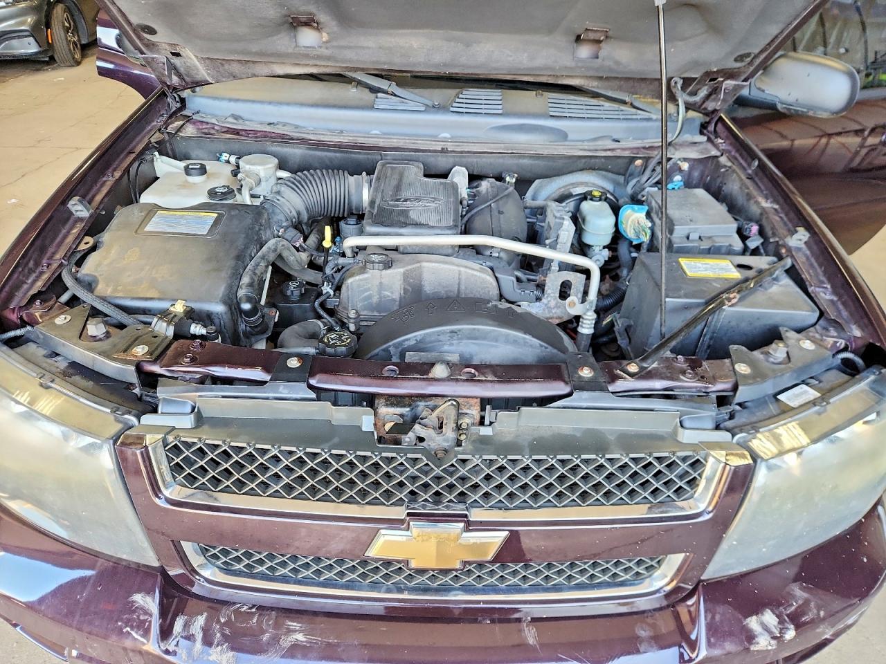 2008 Chevrolet Trailblazer Ls Бордовый vin: 1GNDT13S682204398