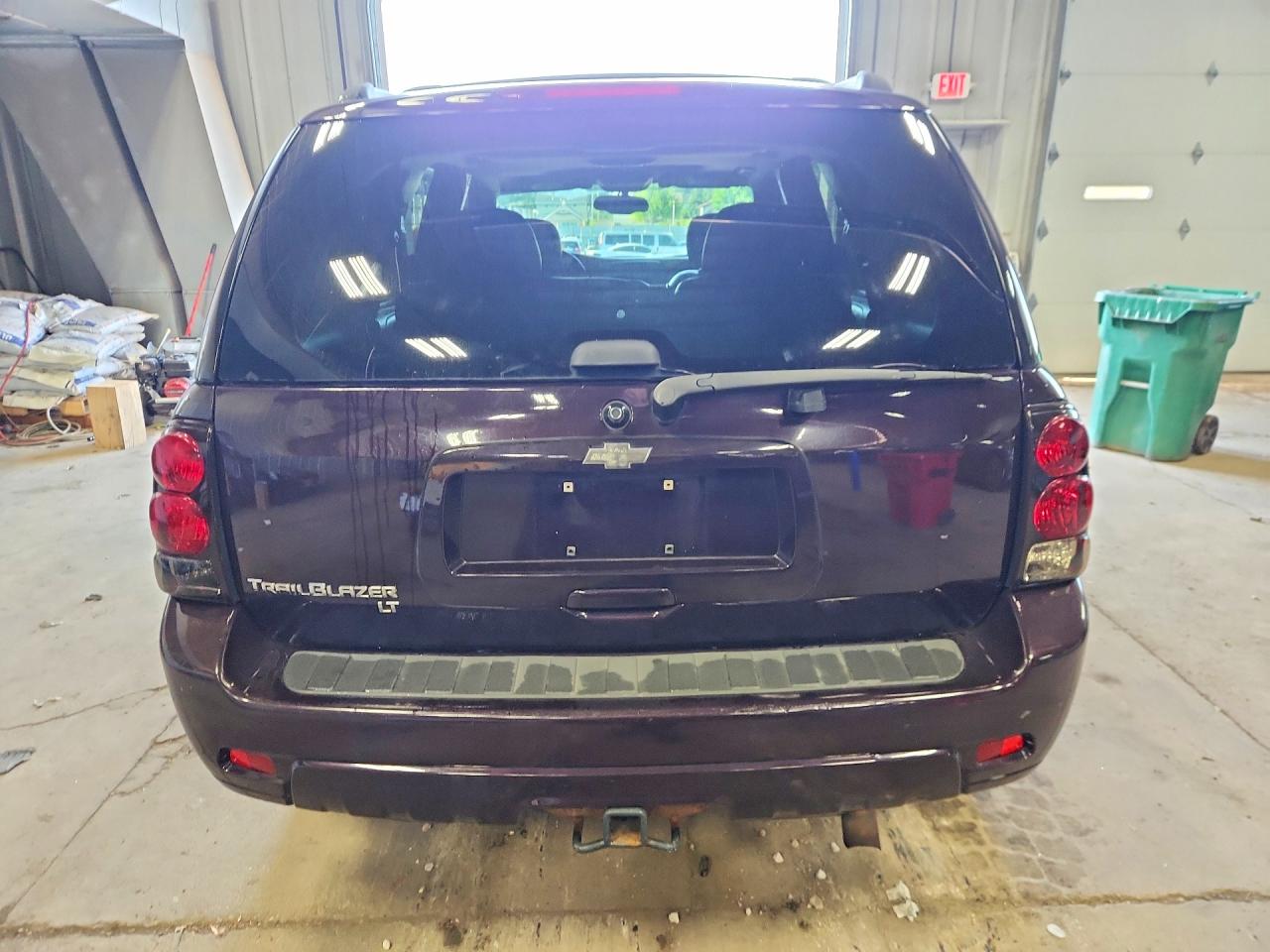 2008 Chevrolet Trailblazer Ls Бордовый vin: 1GNDT13S682204398