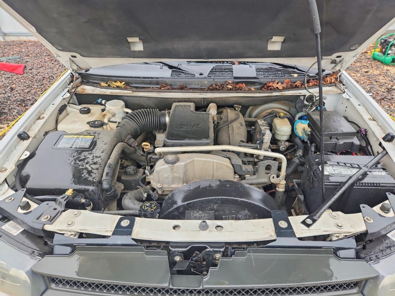 2008 Chevrolet Trailblazer Ls Белый vin: 1GNDT13S682208712