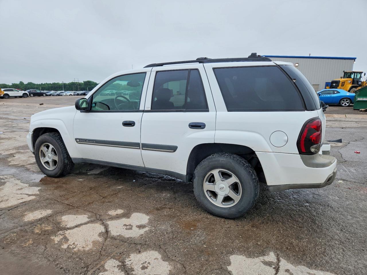 2002 Chevrolet Trailblazer White vin: 1GNDT13S722298802