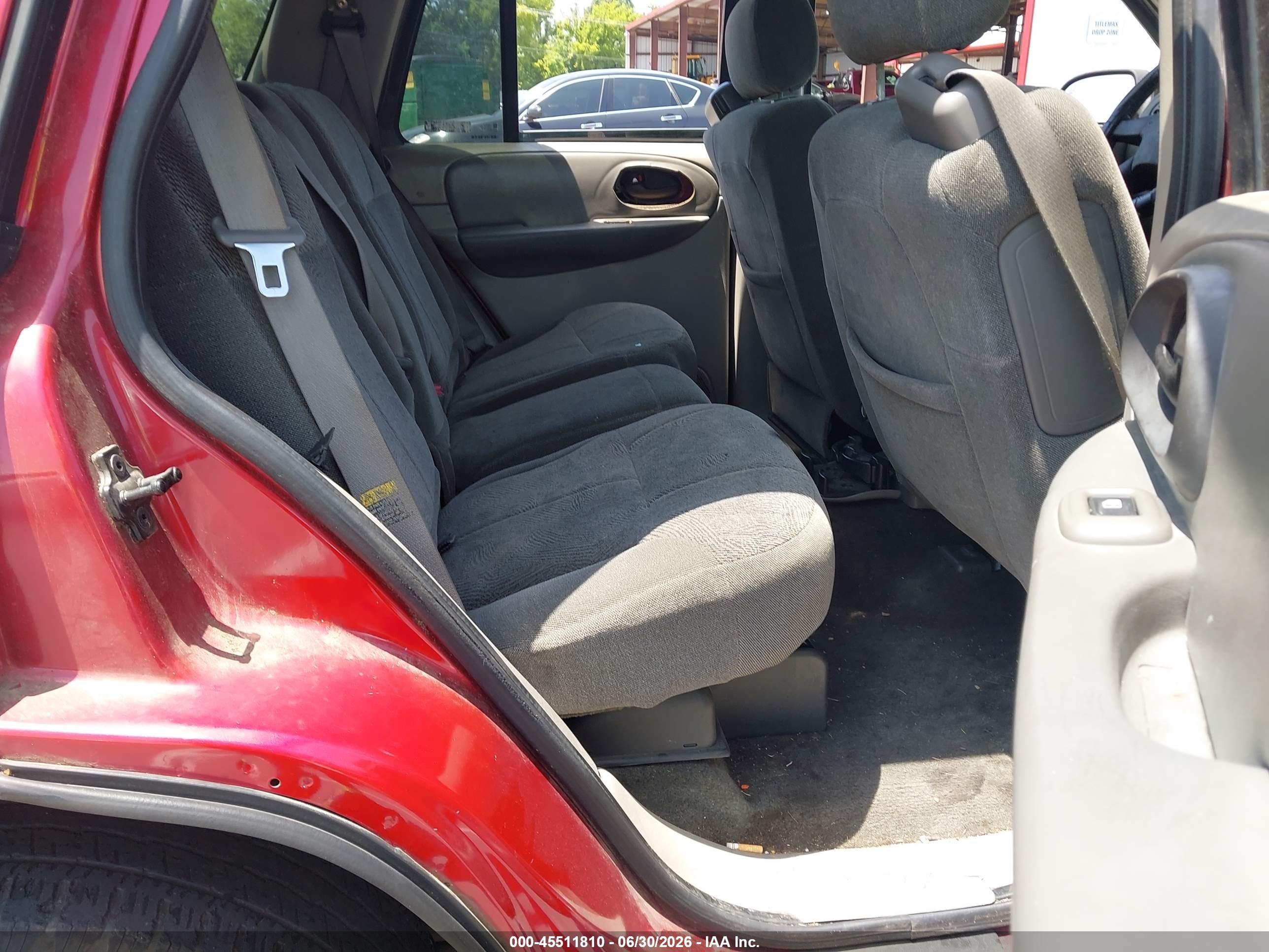2002 Chevrolet Trailblazer Lt Red vin: 1GNDT13S722301634