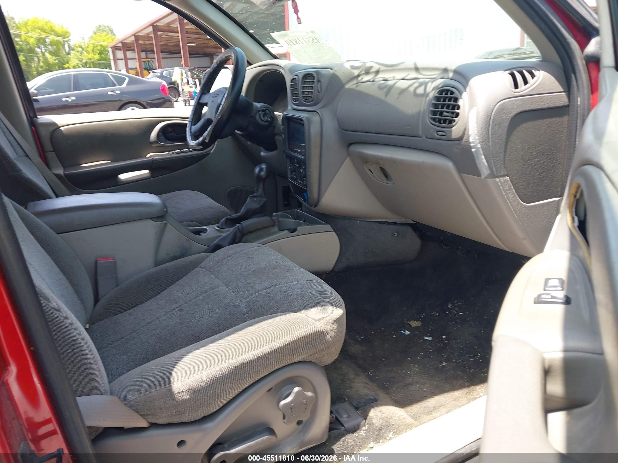 2002 Chevrolet Trailblazer Lt Red vin: 1GNDT13S722301634