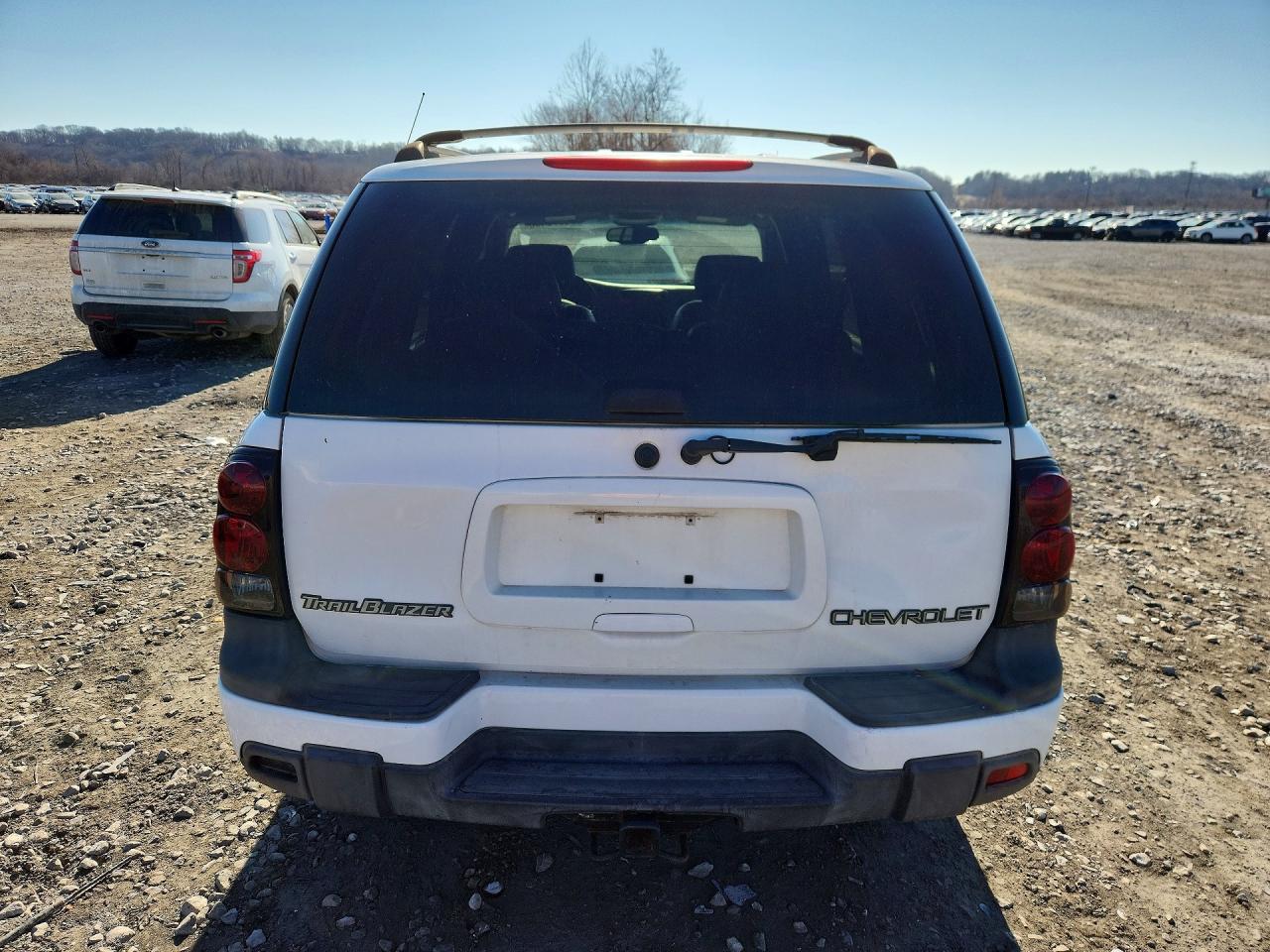 2002 Chev Trailblazer Белый vin: 1GNDT13S722415214