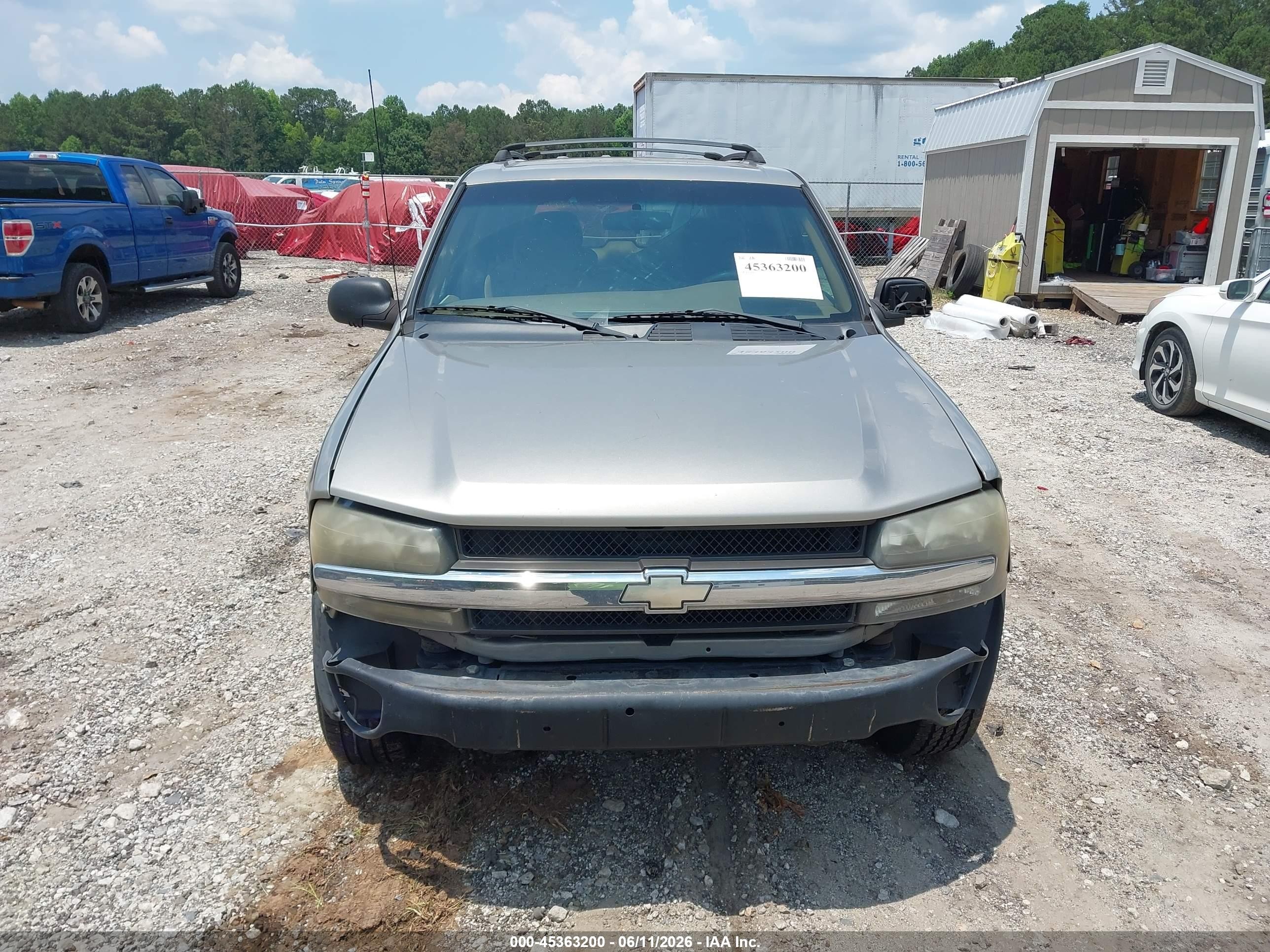 2002 Chevrolet Trailblazer Ls Silver vin: 1GNDT13S722446852