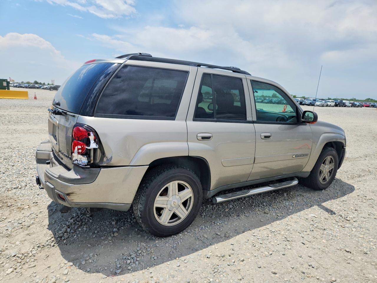 2002 Chevrolet Trailblazer Silver vin: 1GNDT13S722476045