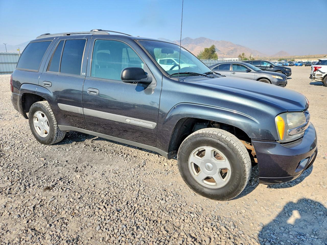 2003 Chevrolet Trail Blazer Charcoal vin: 1GNDT13S732303448