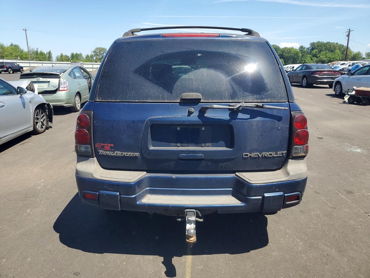 2004 Chevrolet Trailblazer Ls Blue vin: 1GNDT13S742136221