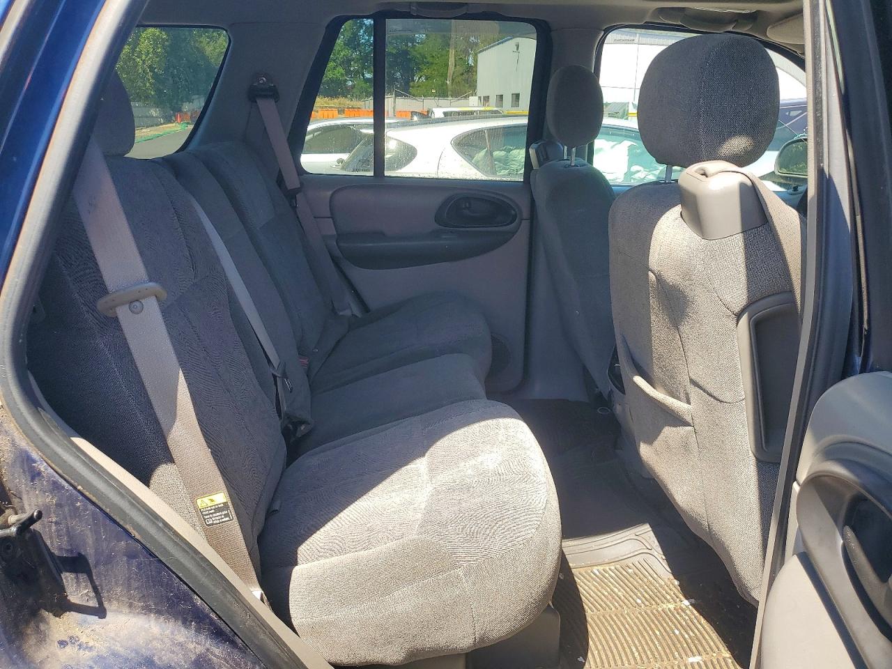 2004 Chevrolet Trailblazer Ls Blue vin: 1GNDT13S742136221