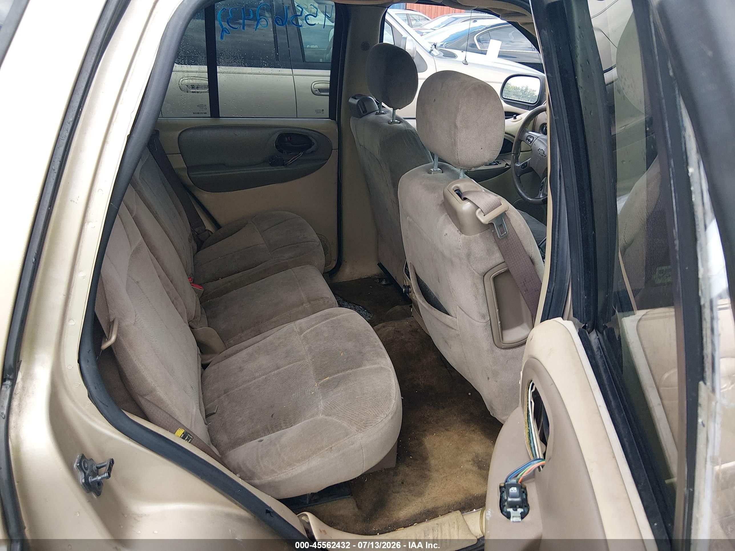 2004 Chevrolet Trailblazer Lt Gold vin: 1GNDT13S742158686
