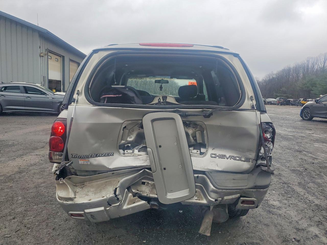2004 Chevrolet Trailblazer Ls Серебряный vin: 1GNDT13S742343322