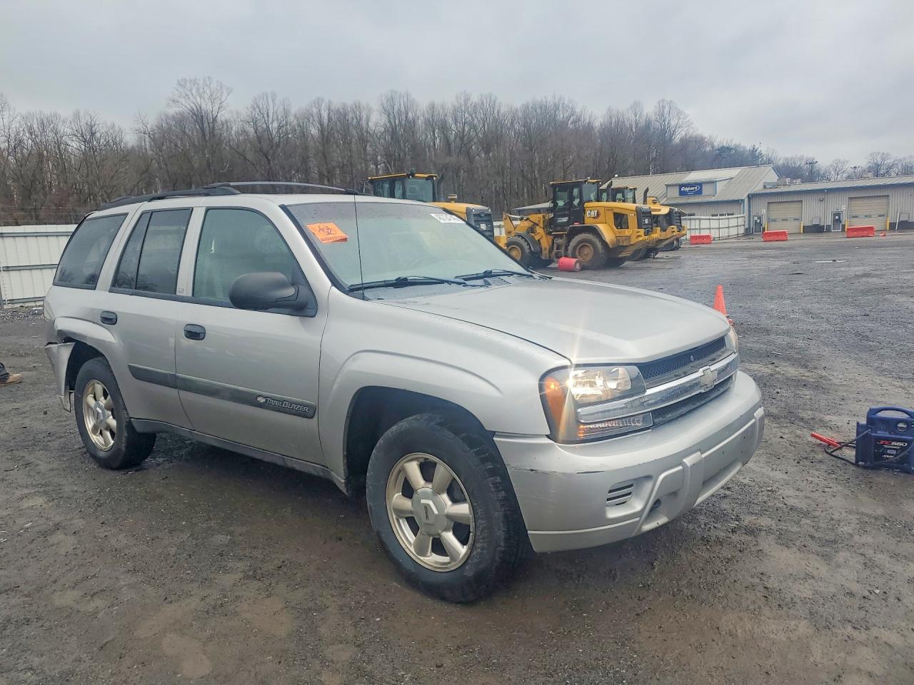 2004 Chevrolet Trailblazer Ls Серебряный vin: 1GNDT13S742343322