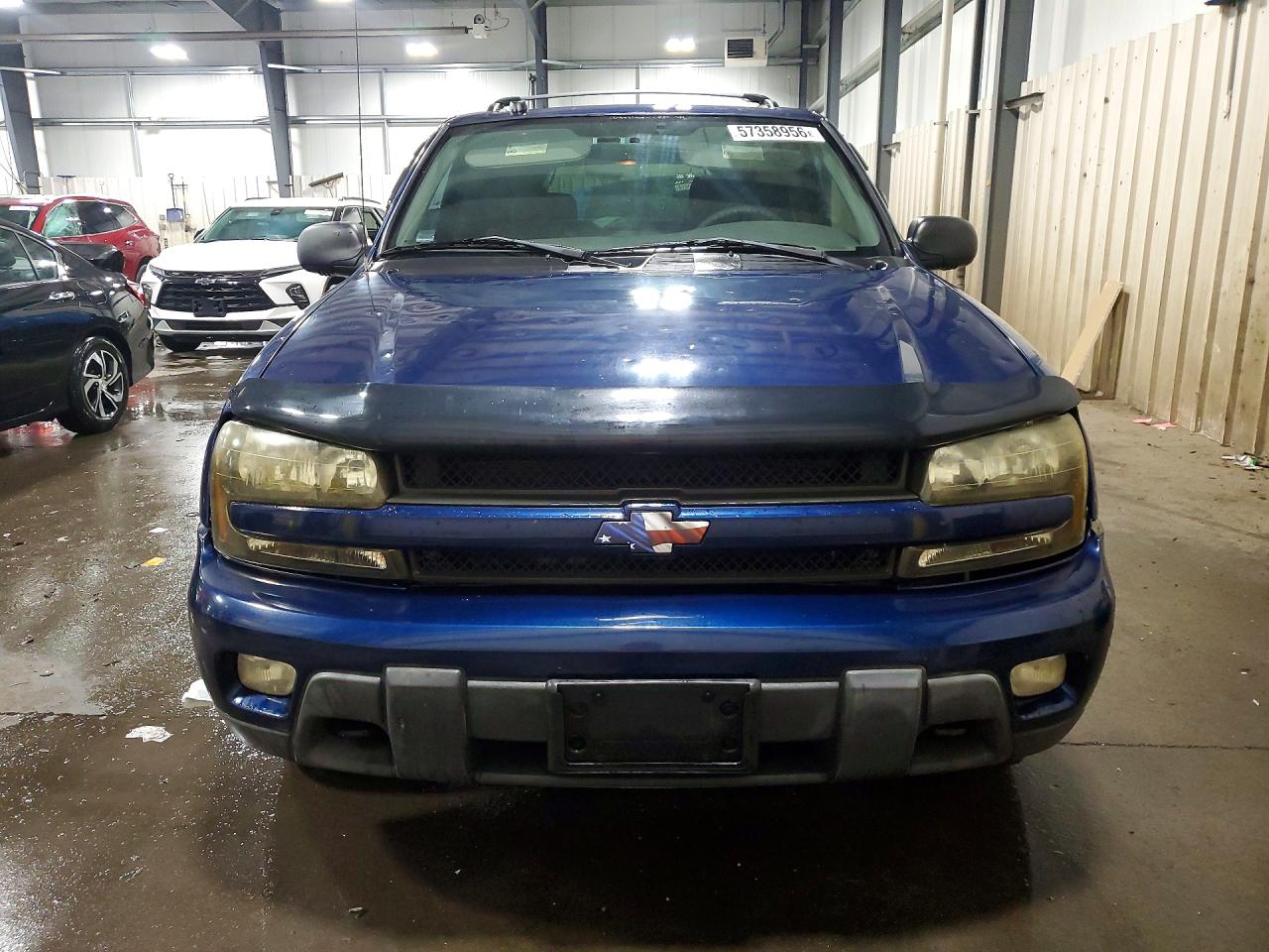 2004 Chevrolet Trailblazer Ls Black vin: 1GNDT13S742444649
