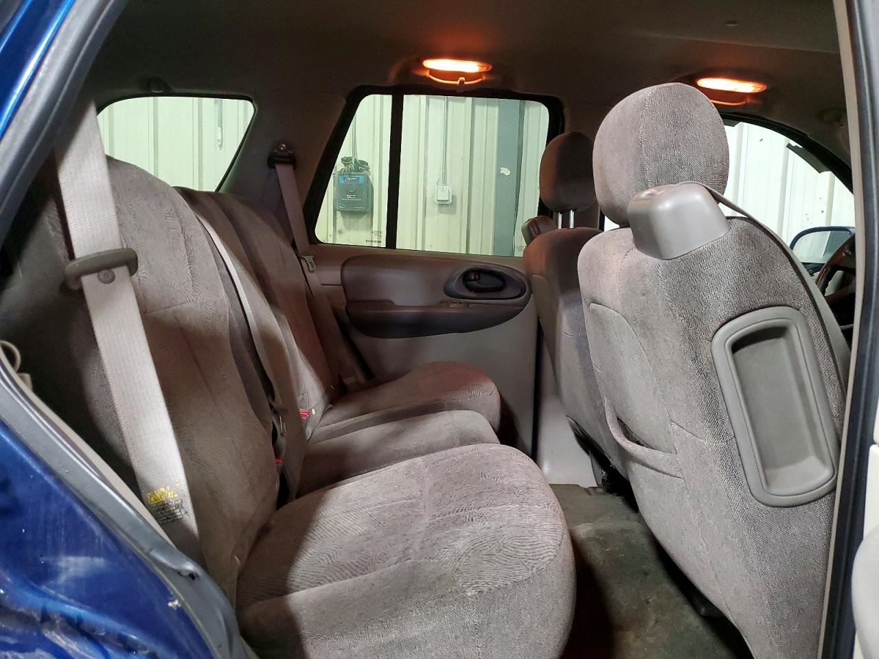 2004 Chevrolet Trailblazer Ls Black vin: 1GNDT13S742444649